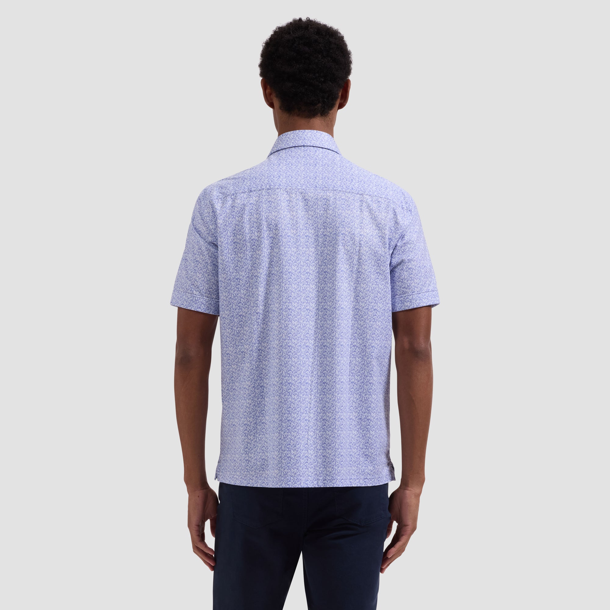 Milo OoohCotton Leaf Print Short-Sleeve Shirt