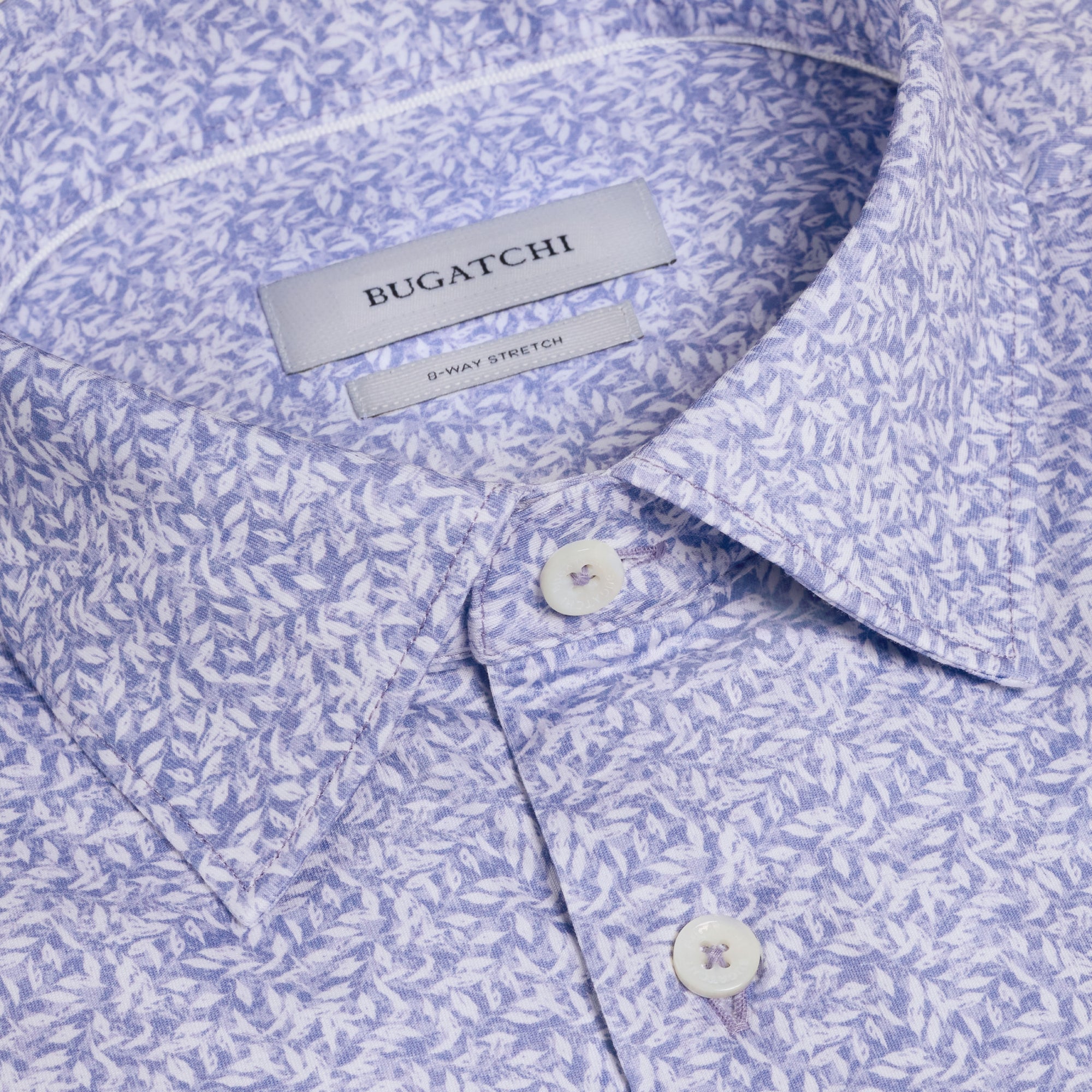 Milo OoohCotton Leaf Print Short-Sleeve Shirt