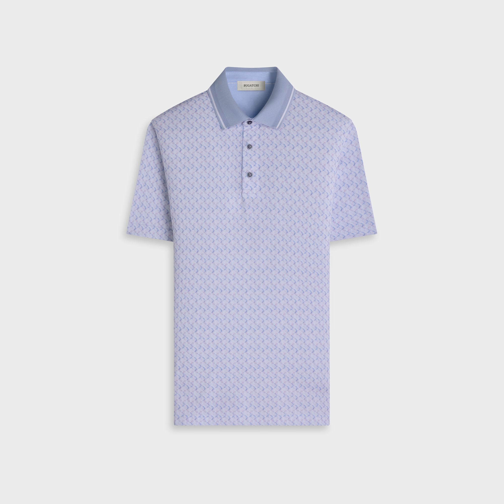 Vidal OoohCotton Geometric Polo Shirt