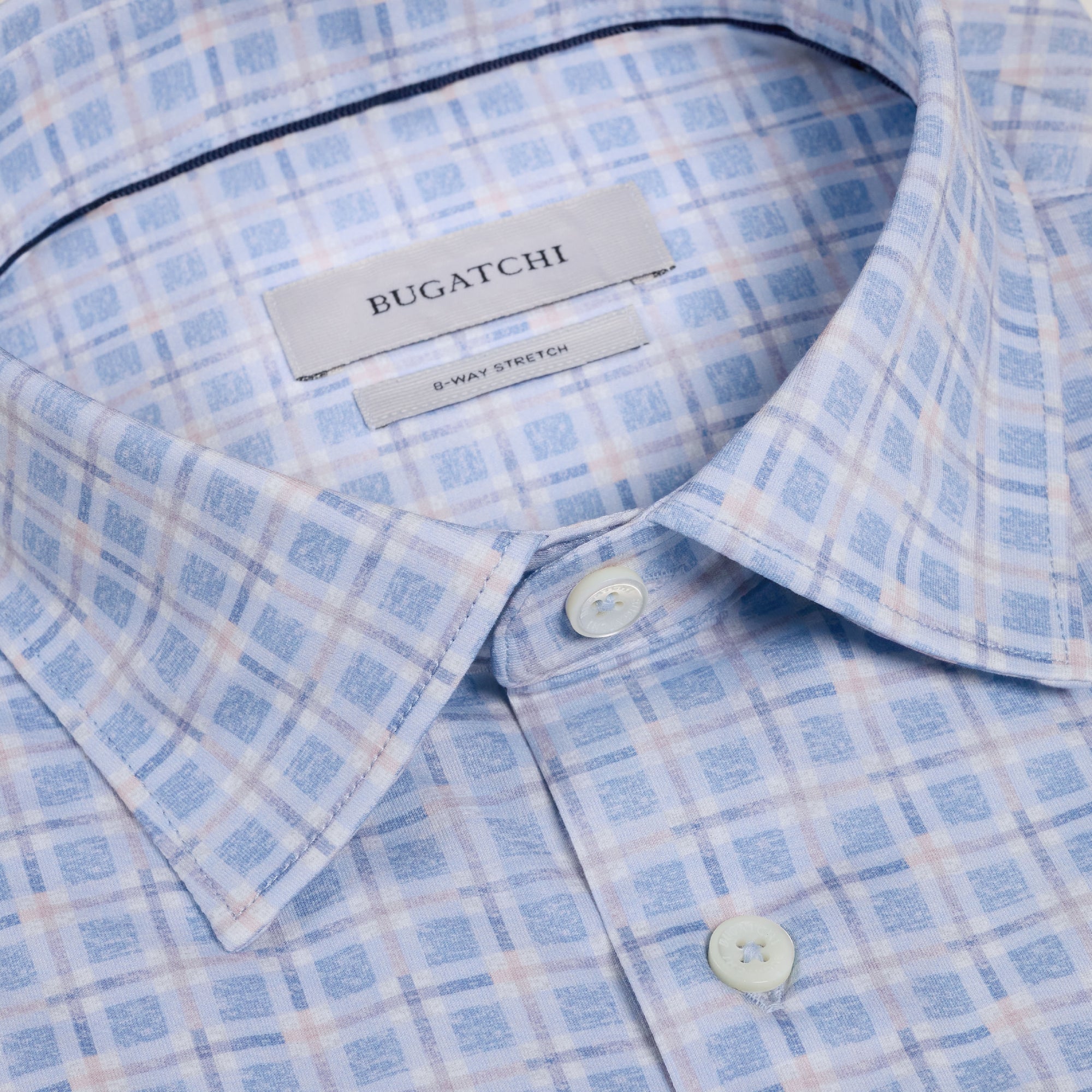 Miles OoohCotton Plaid Short-Sleeve Shirt