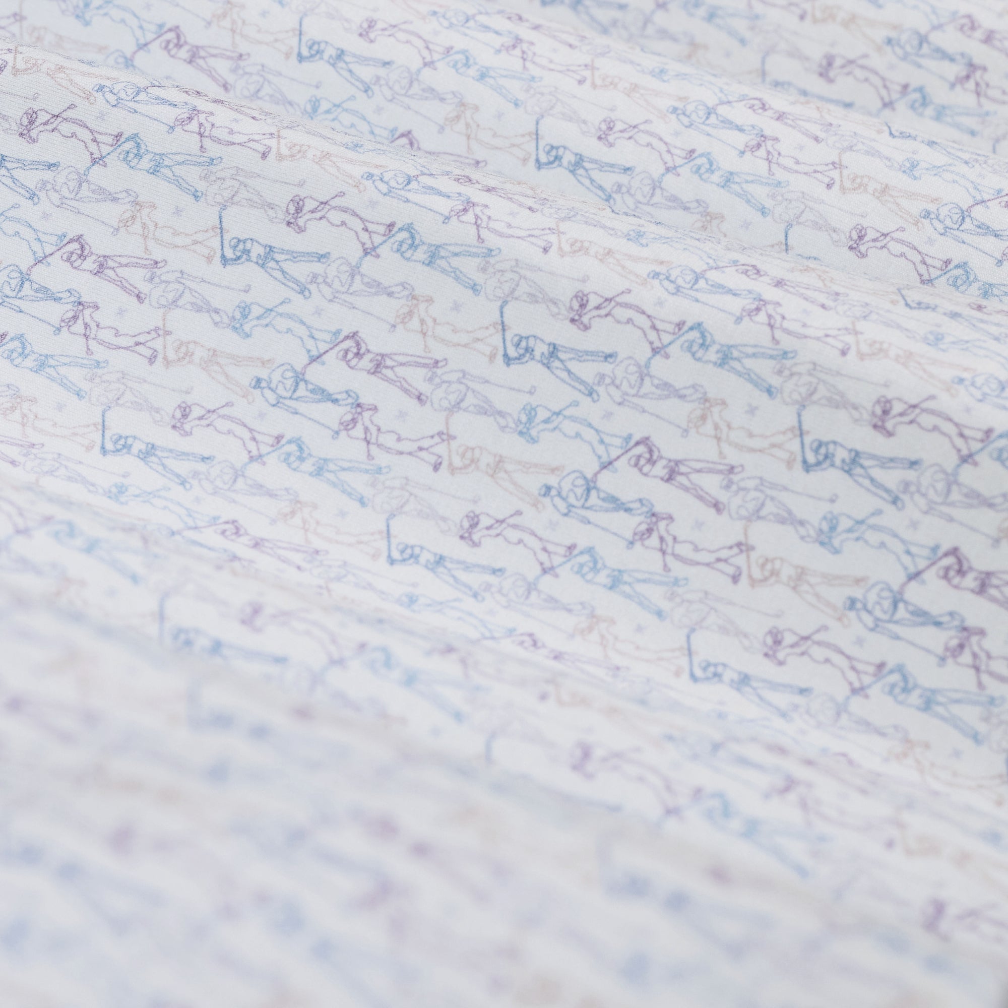 Miles OoohCotton Golf Sketch Short-Sleeve Shirt