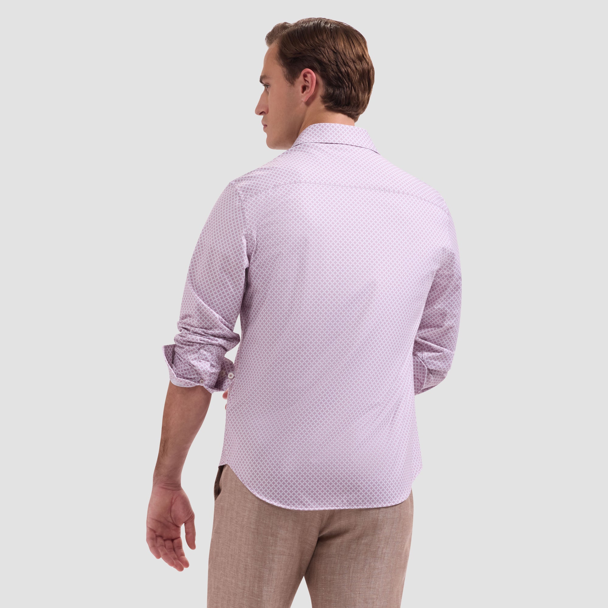 James OoohCotton Micro Floral Shirt