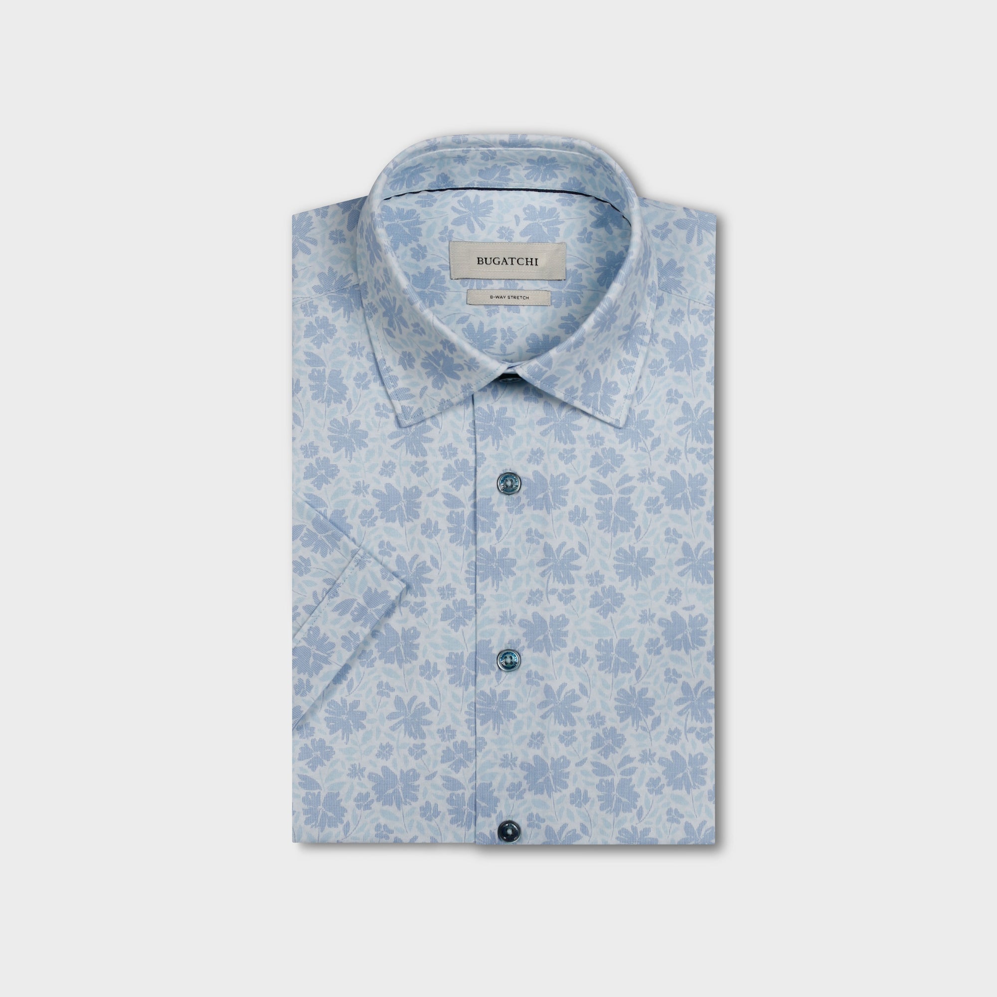 Miles OoohCotton Floral Short-Sleeve Shirt