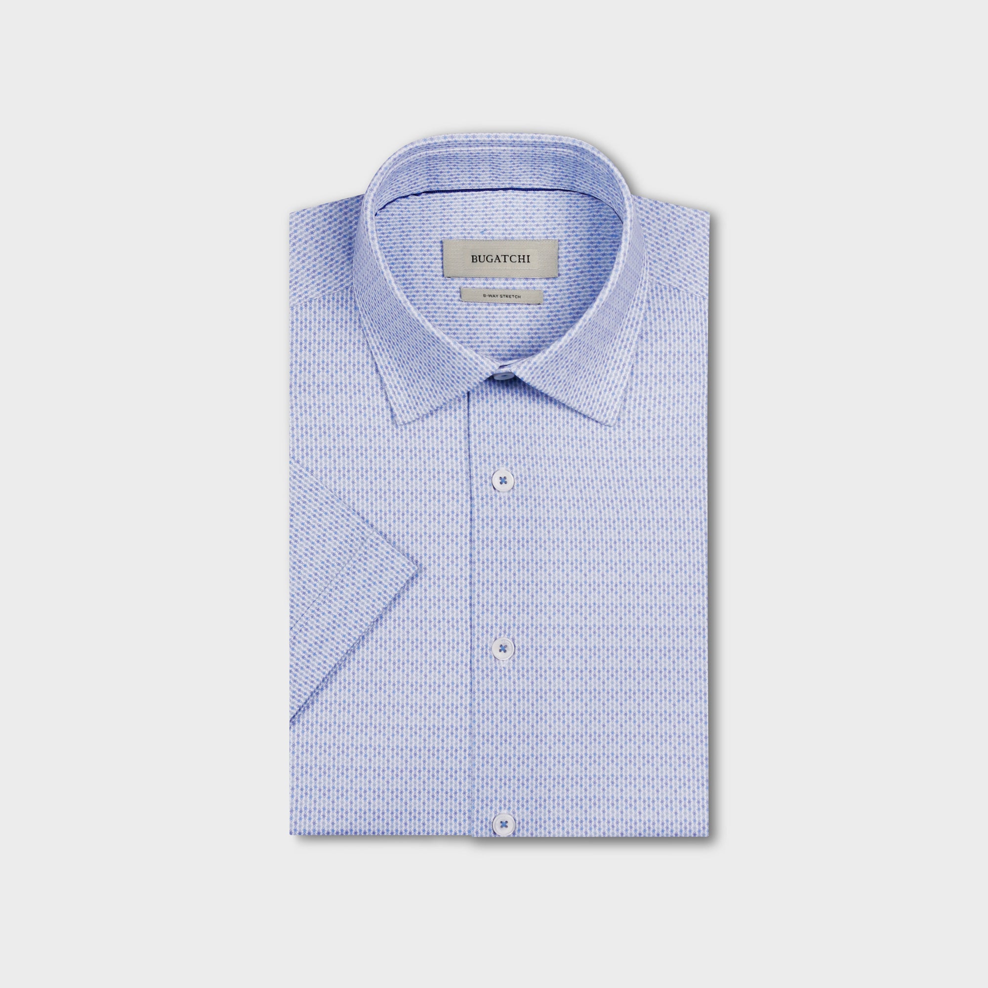 Miles OoohCotton Micro Geo Short-Sleeve Shirt