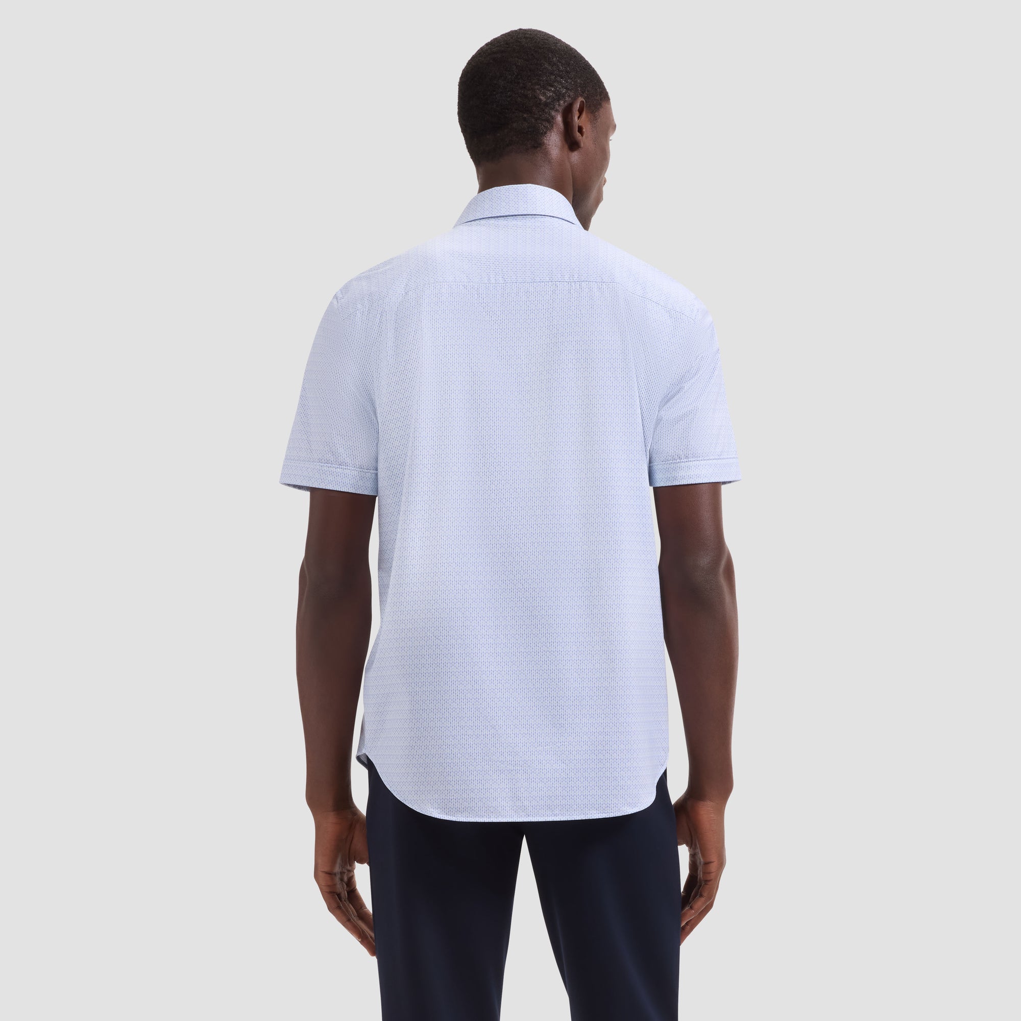Miles OoohCotton Micro Geo Short-Sleeve Shirt