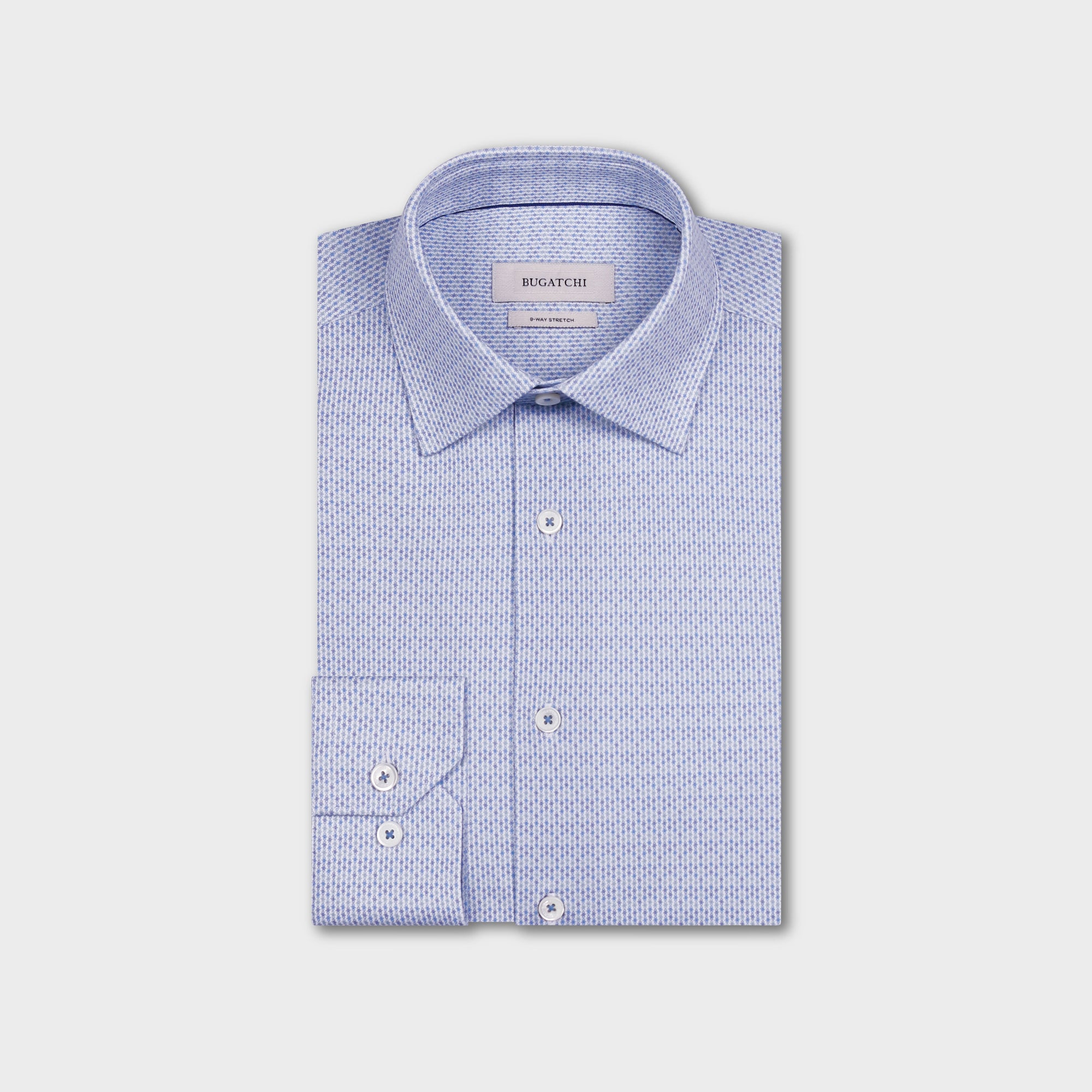 James OoohCotton Micro Geo Stripe Shirt