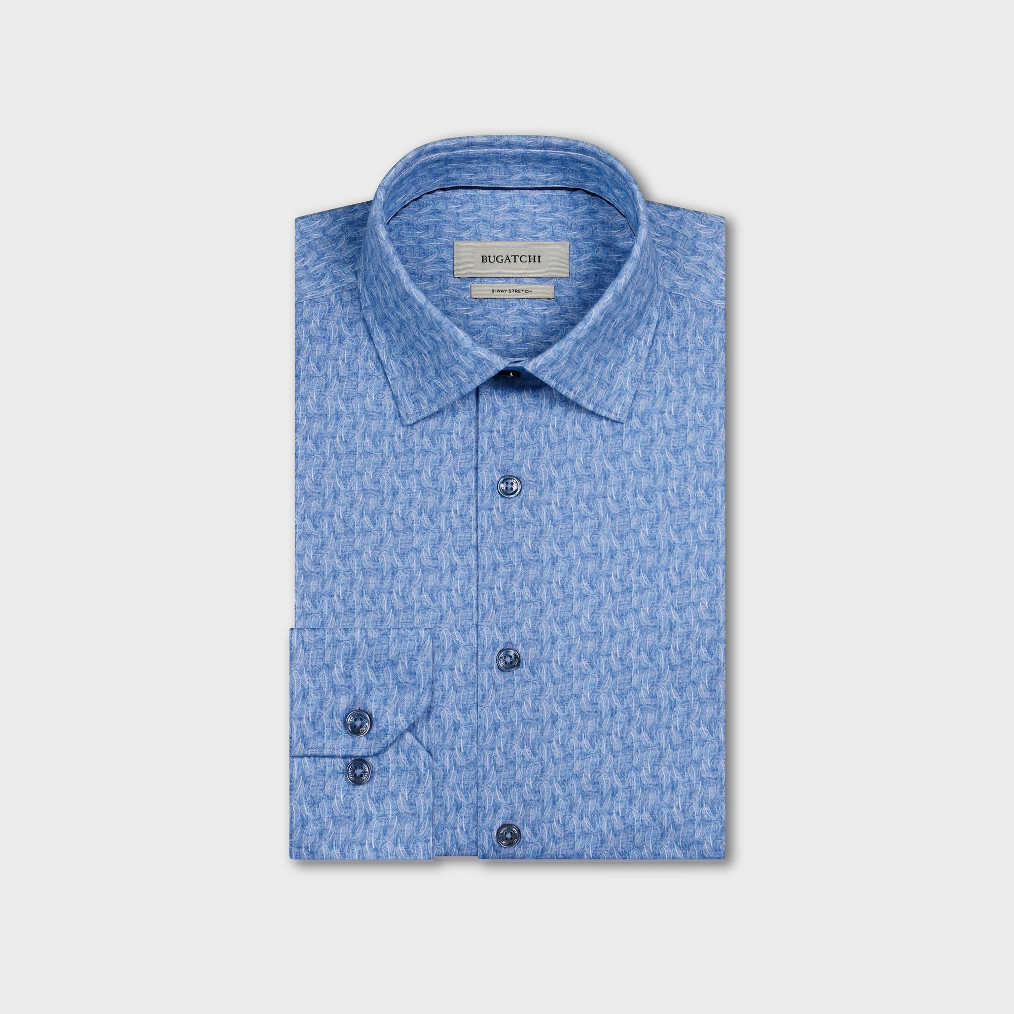 James OoohCotton Micro Leaf Shirt
