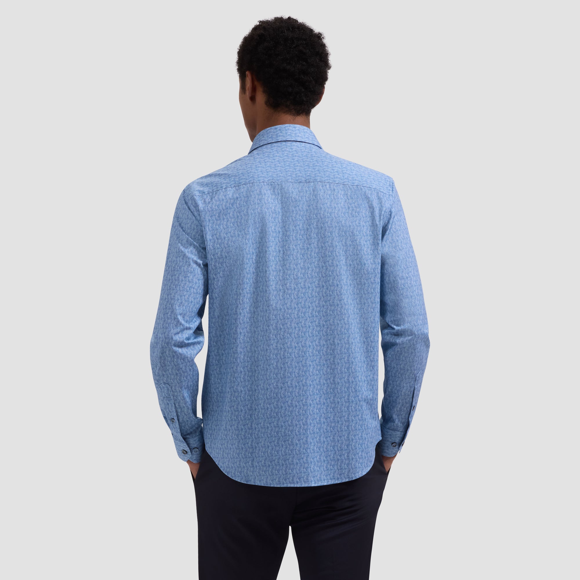 James OoohCotton Micro Leaf Shirt