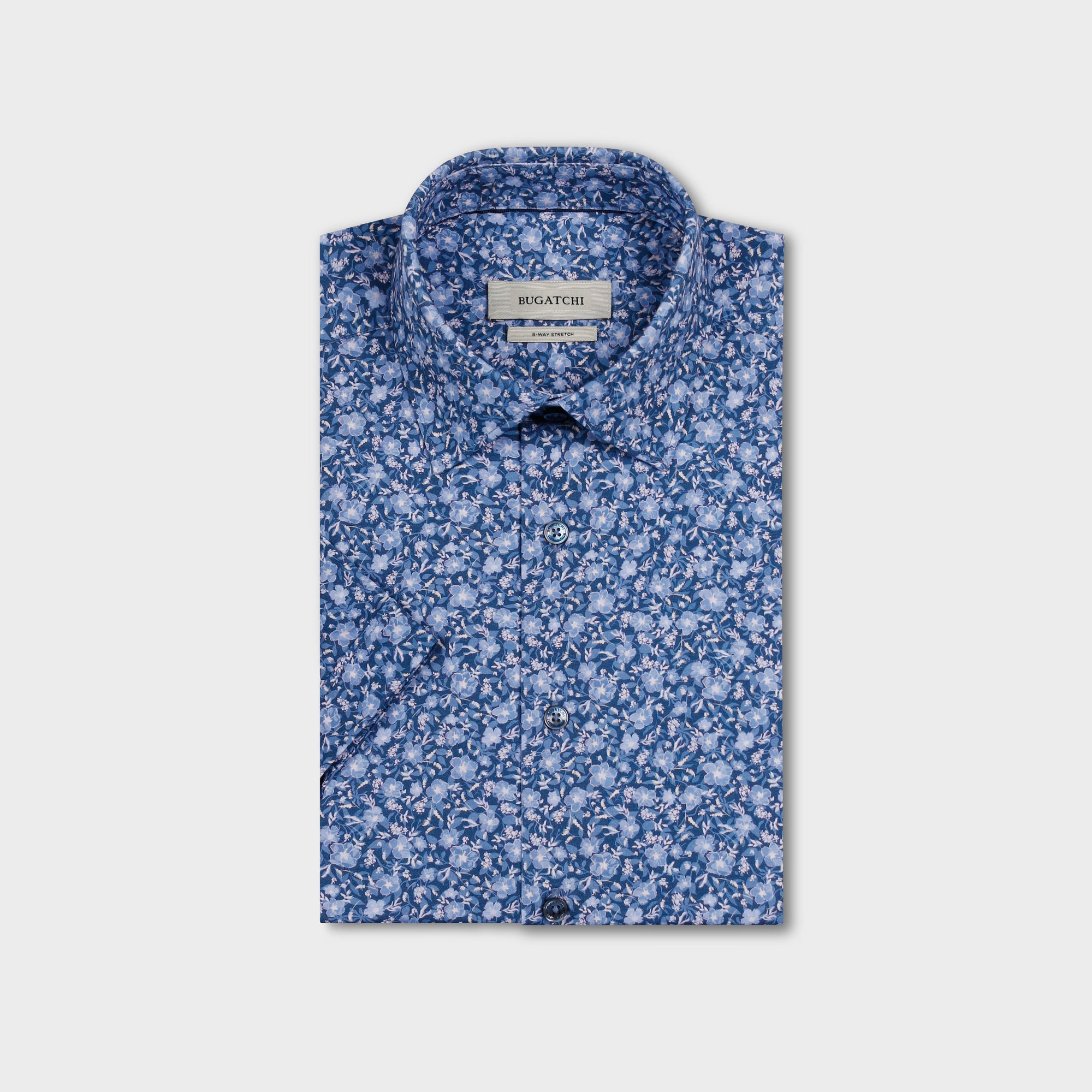 Miles OoohCotton Floral Short-Sleeve Shirt