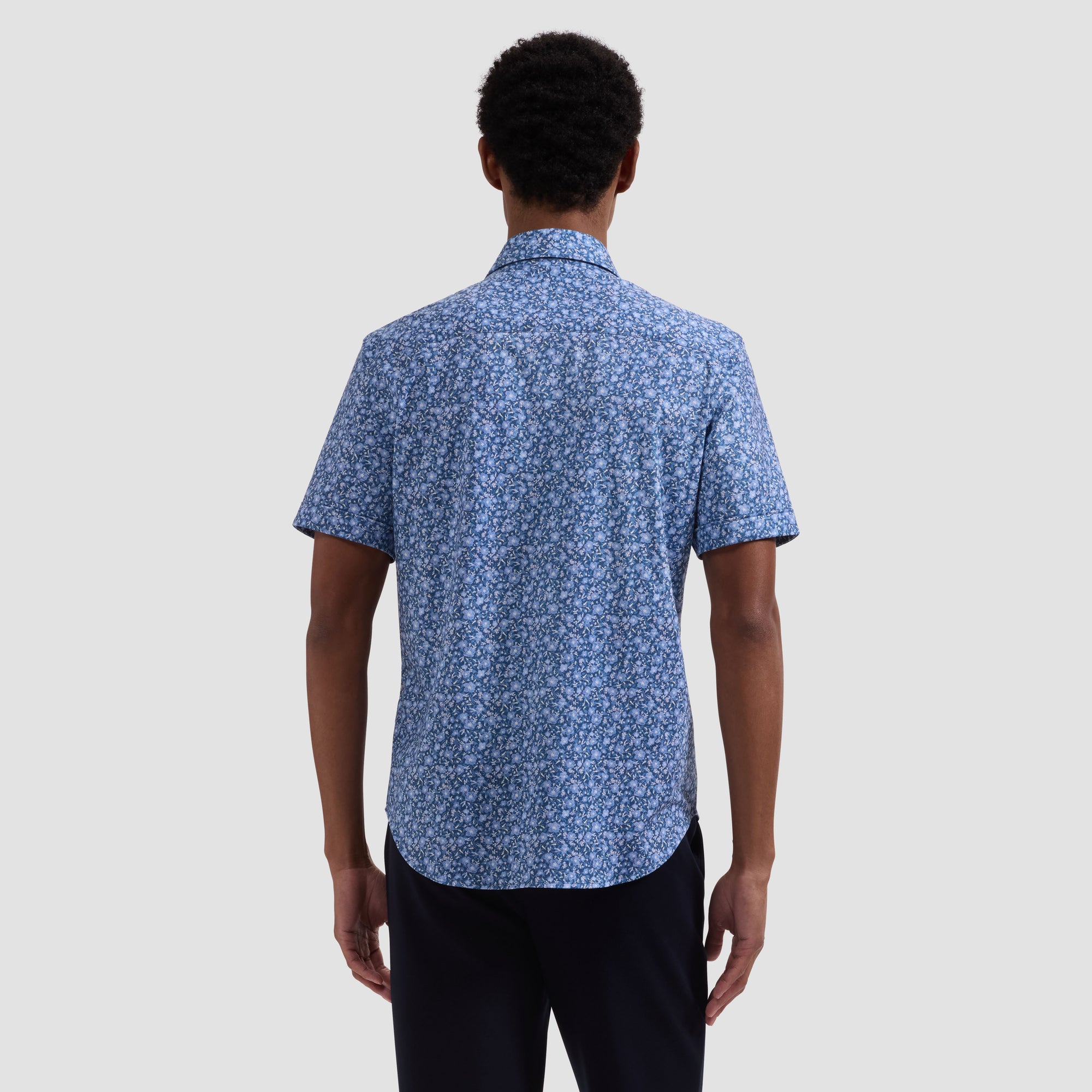Miles OoohCotton Floral Short-Sleeve Shirt