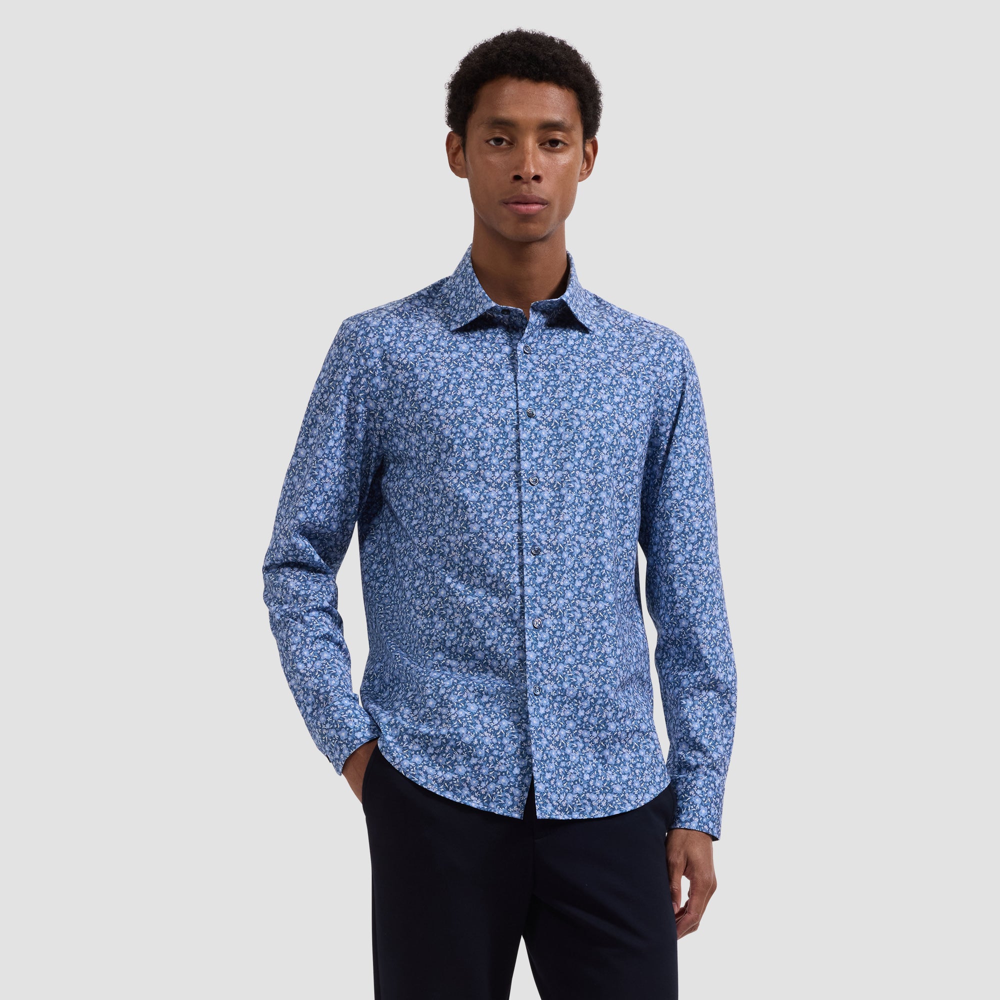 James OoohCotton Floral Shirt
