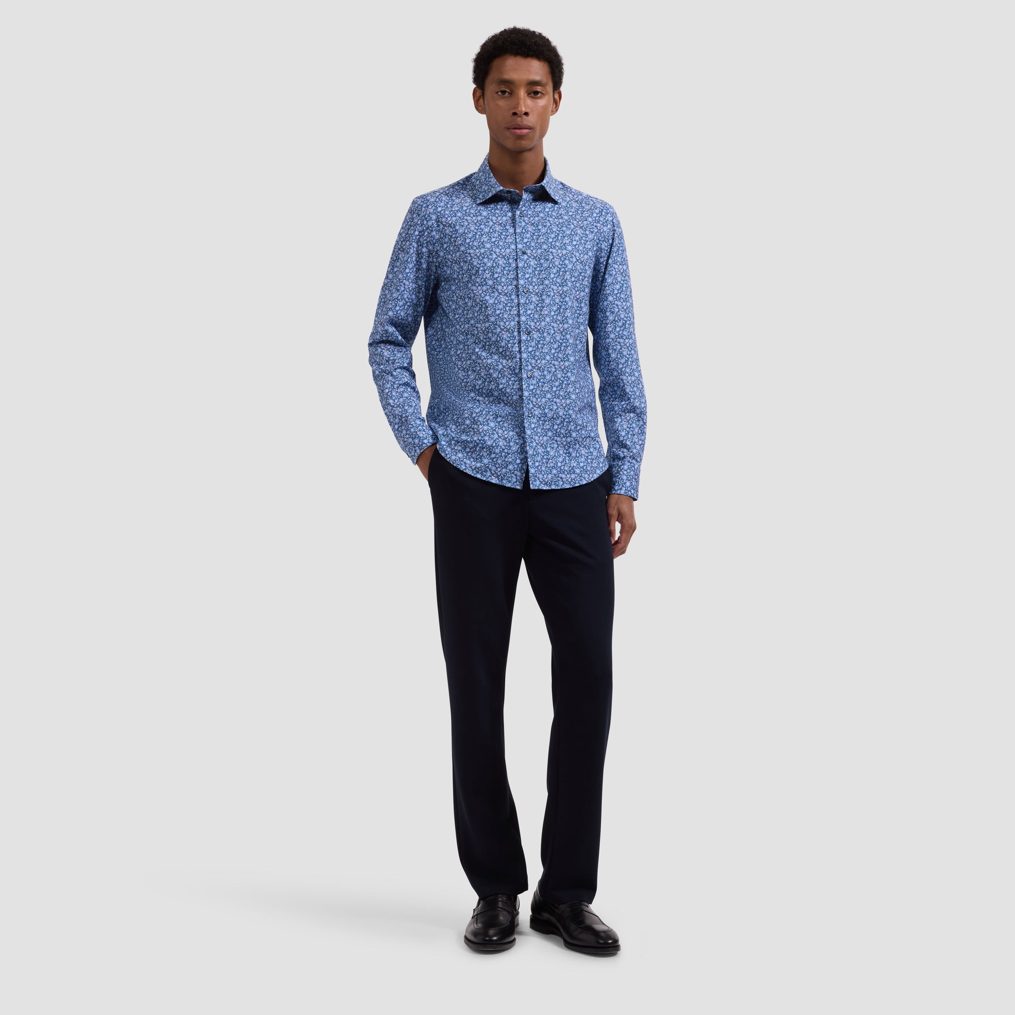 James OoohCotton Floral Shirt