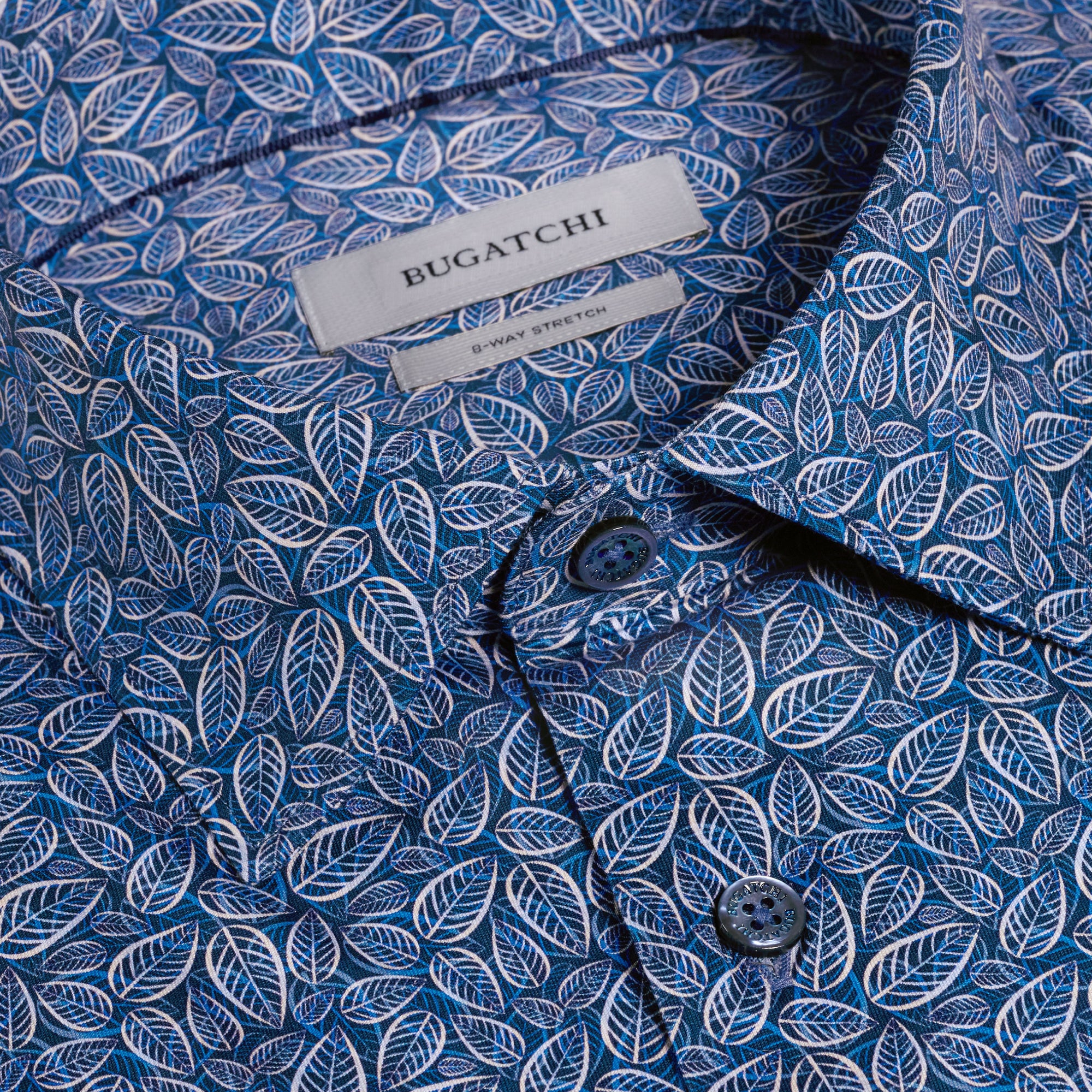 Milo OoohCotton Leaf Print Short-Sleeve Shirt
