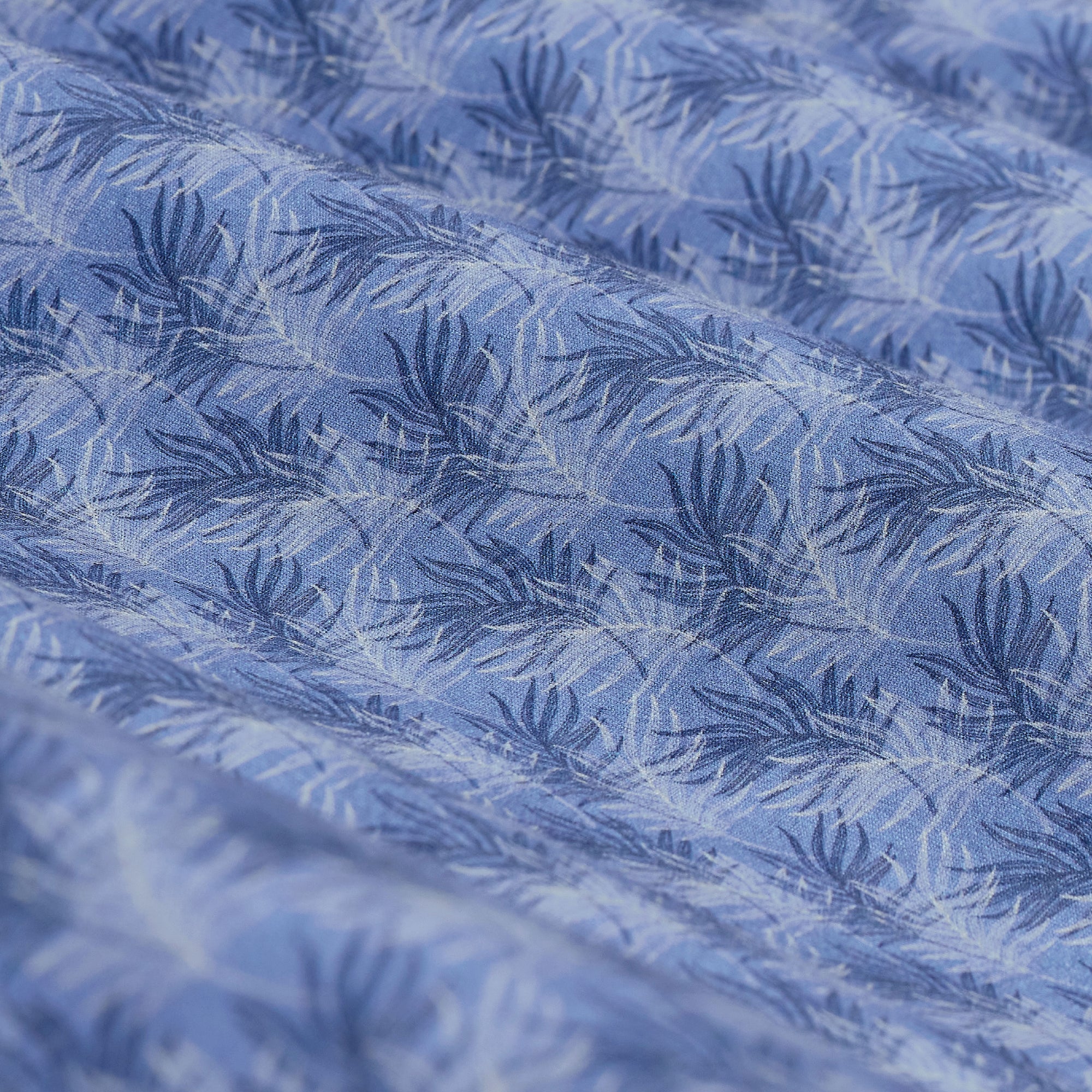 Miles OoohCotton Leaf Print Short-Sleeve Shirt