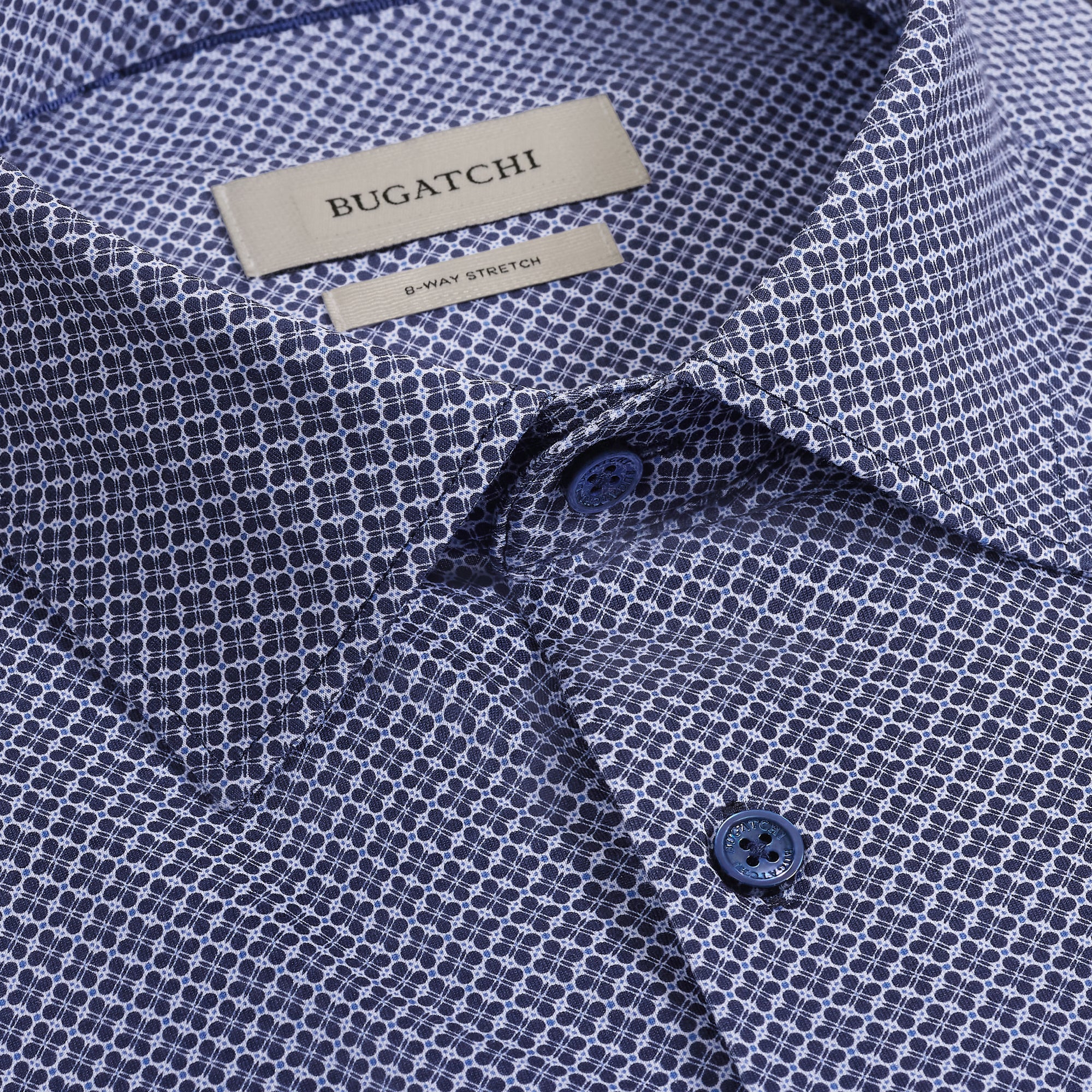 James OoohCotton Geometric Shirt