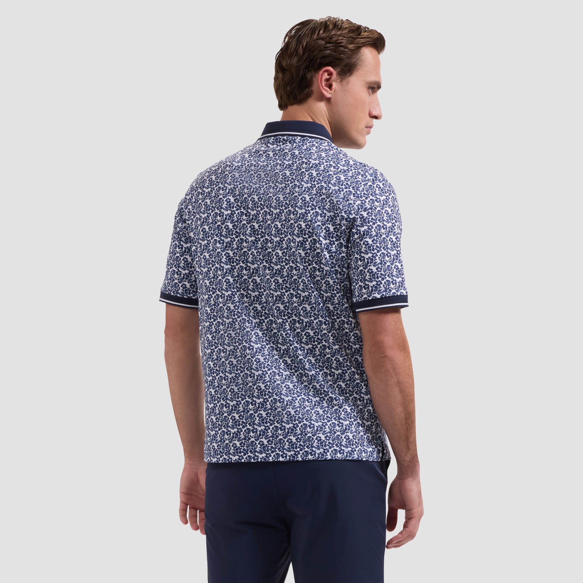 Vance OoohCotton Floral Polo Shirt