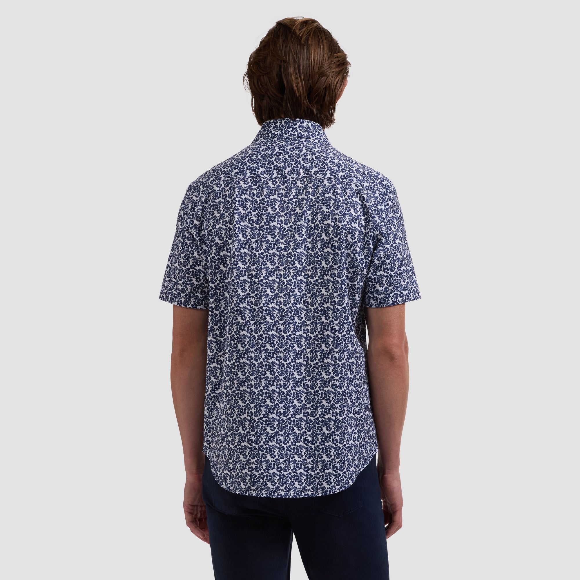 Miles OoohCotton Floral Short-Sleeve Shirt