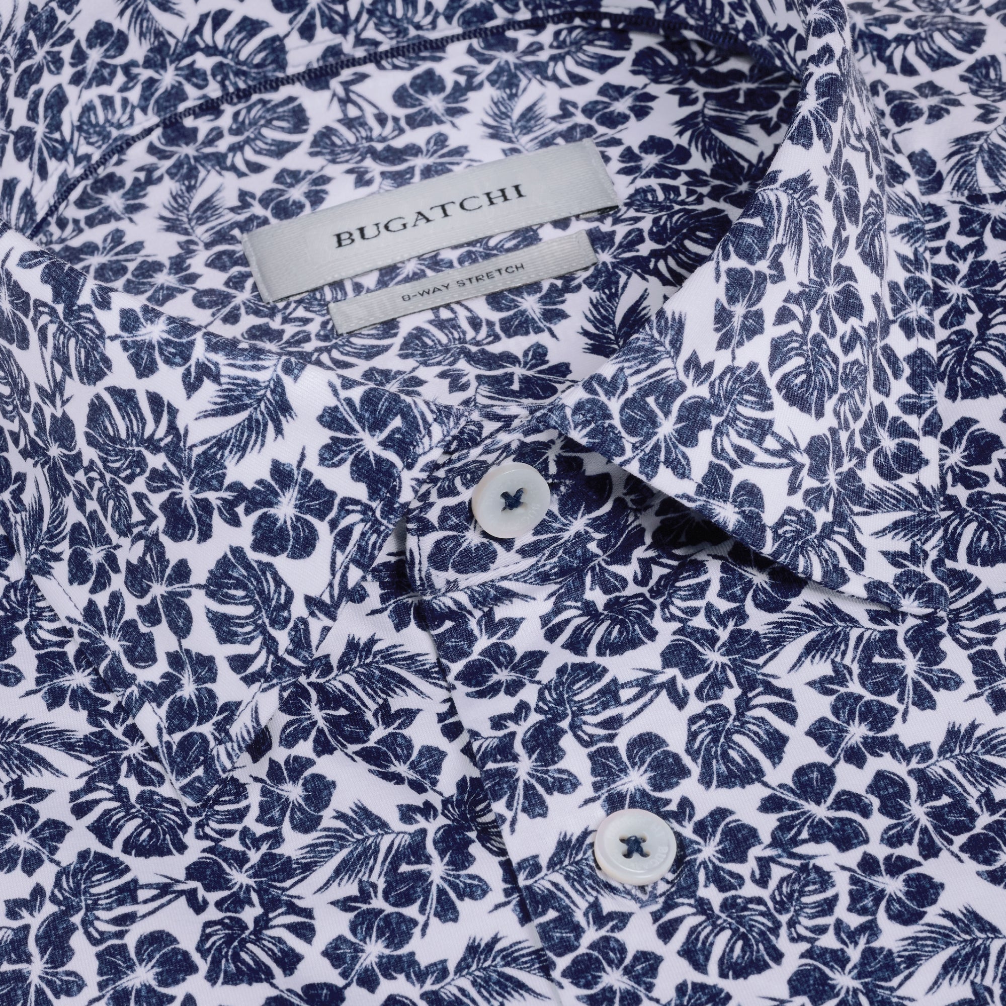 Miles OoohCotton Floral Short-Sleeve Shirt