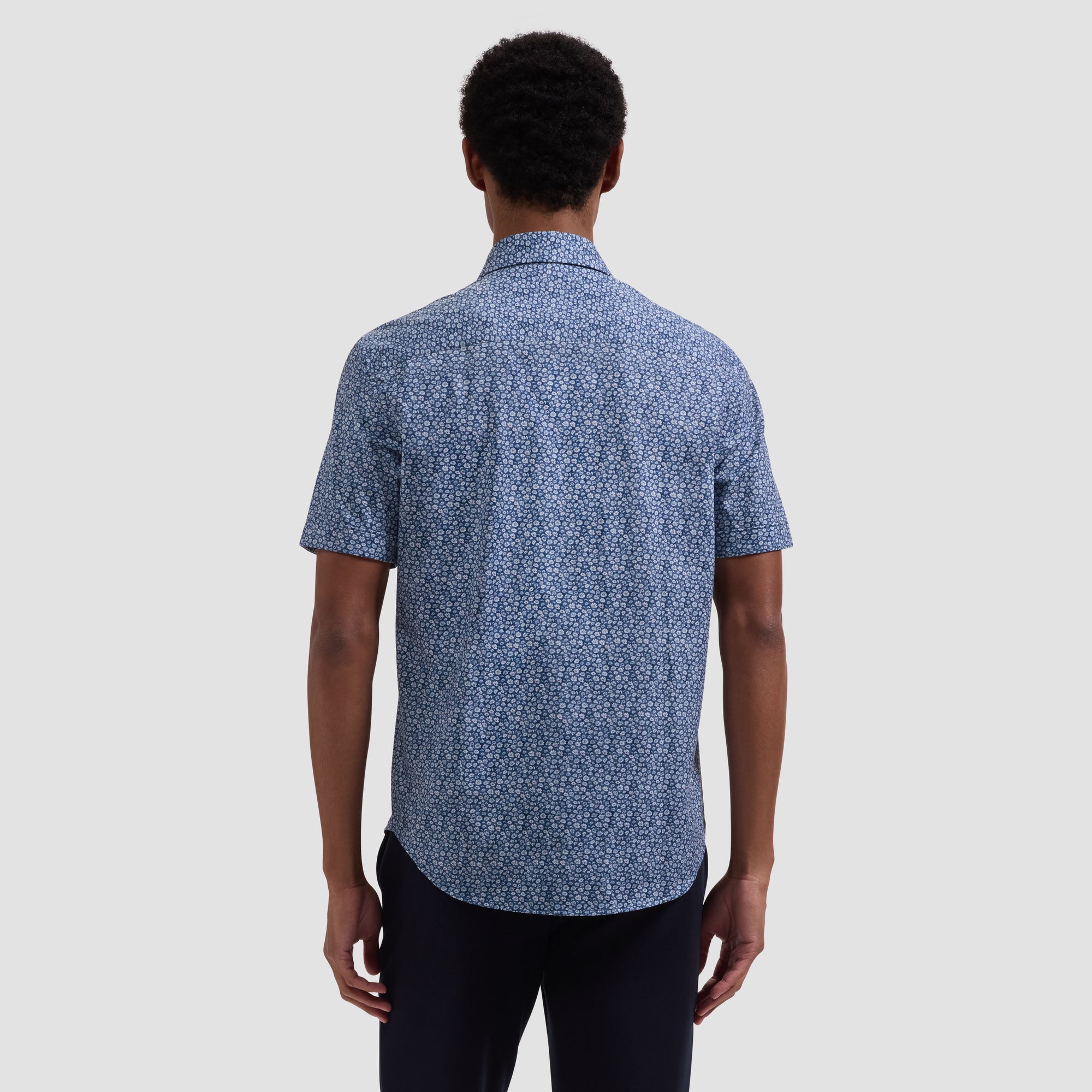Miles OoohCotton Floral Short-Sleeve Shirt