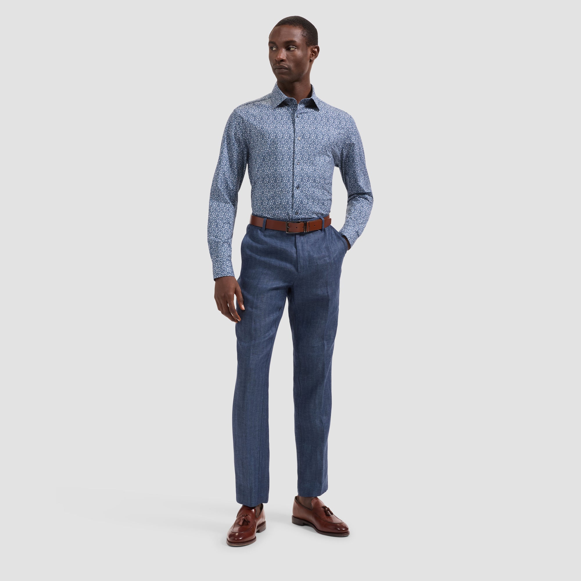 James OoohCotton Floral Shirt