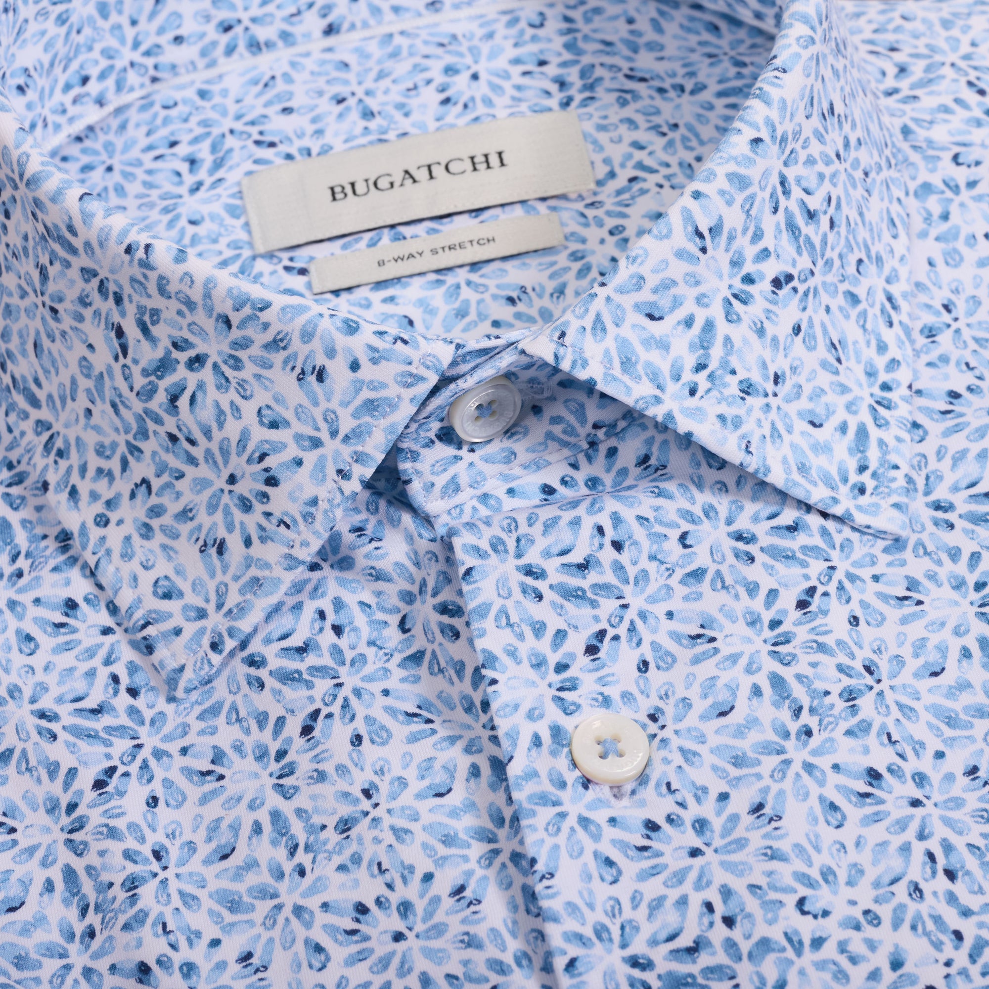 Miles OoohCotton Floral Short-Sleeve Shirt