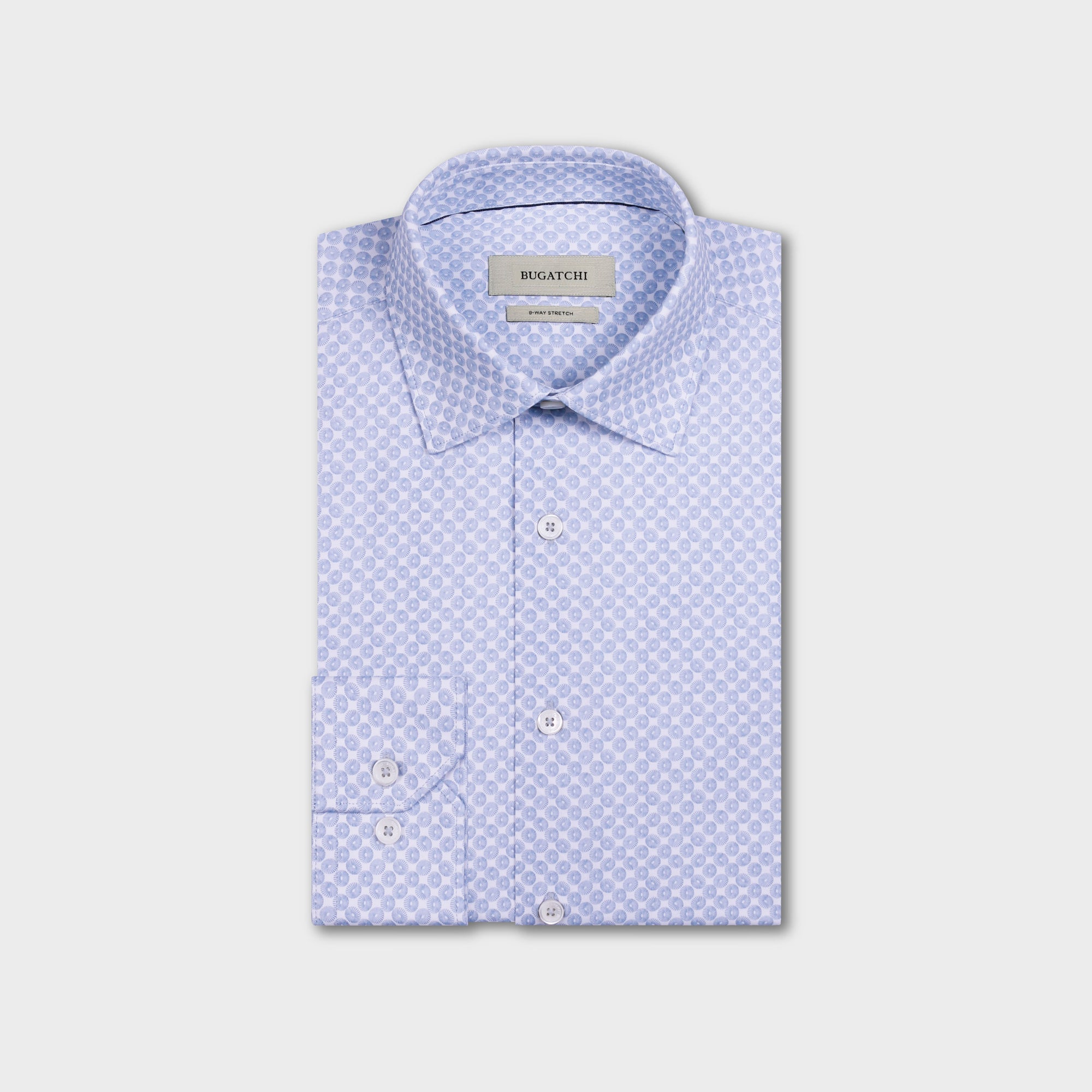 James OoohCotton Geometric Spiral Shirt
