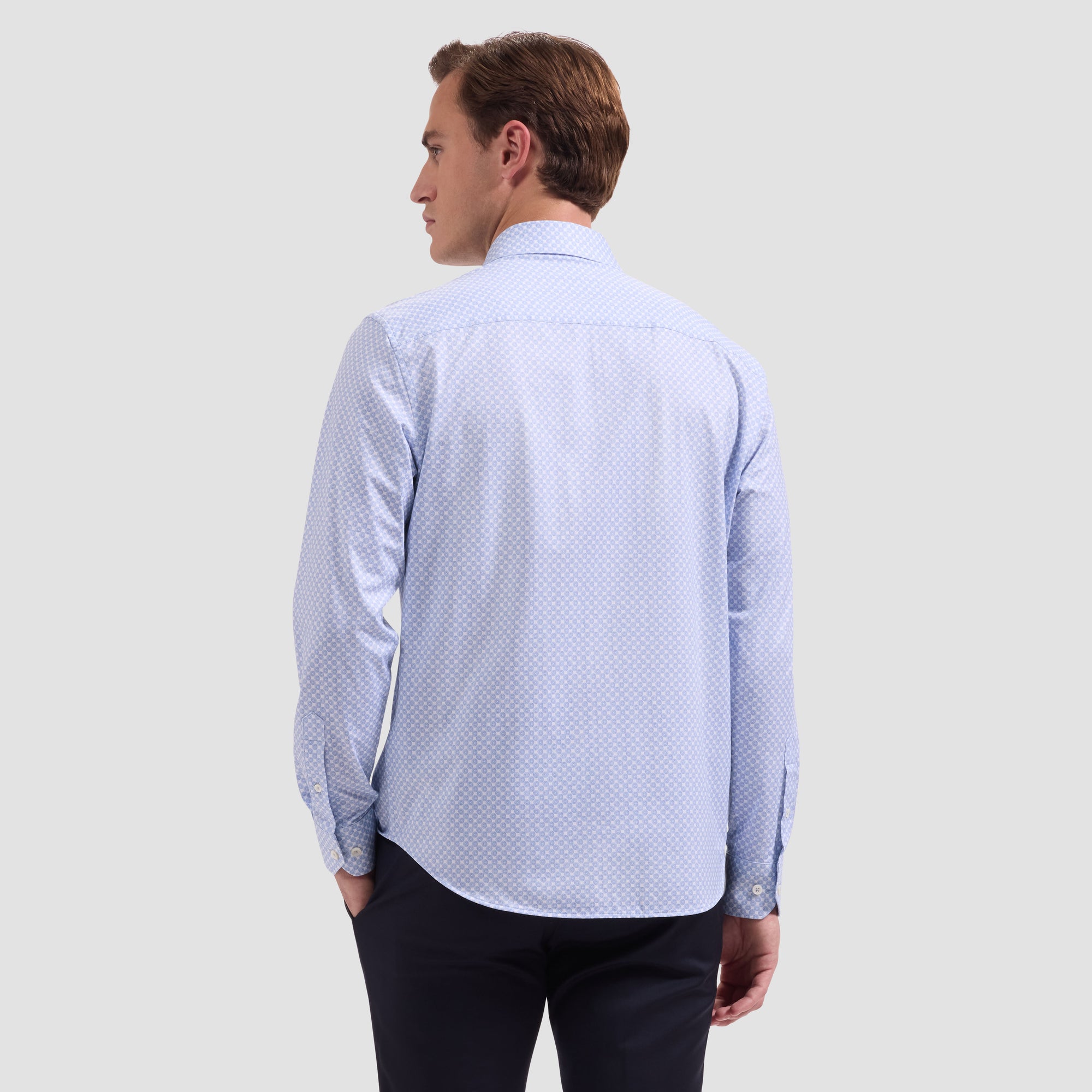 James OoohCotton Geometric Spiral Shirt