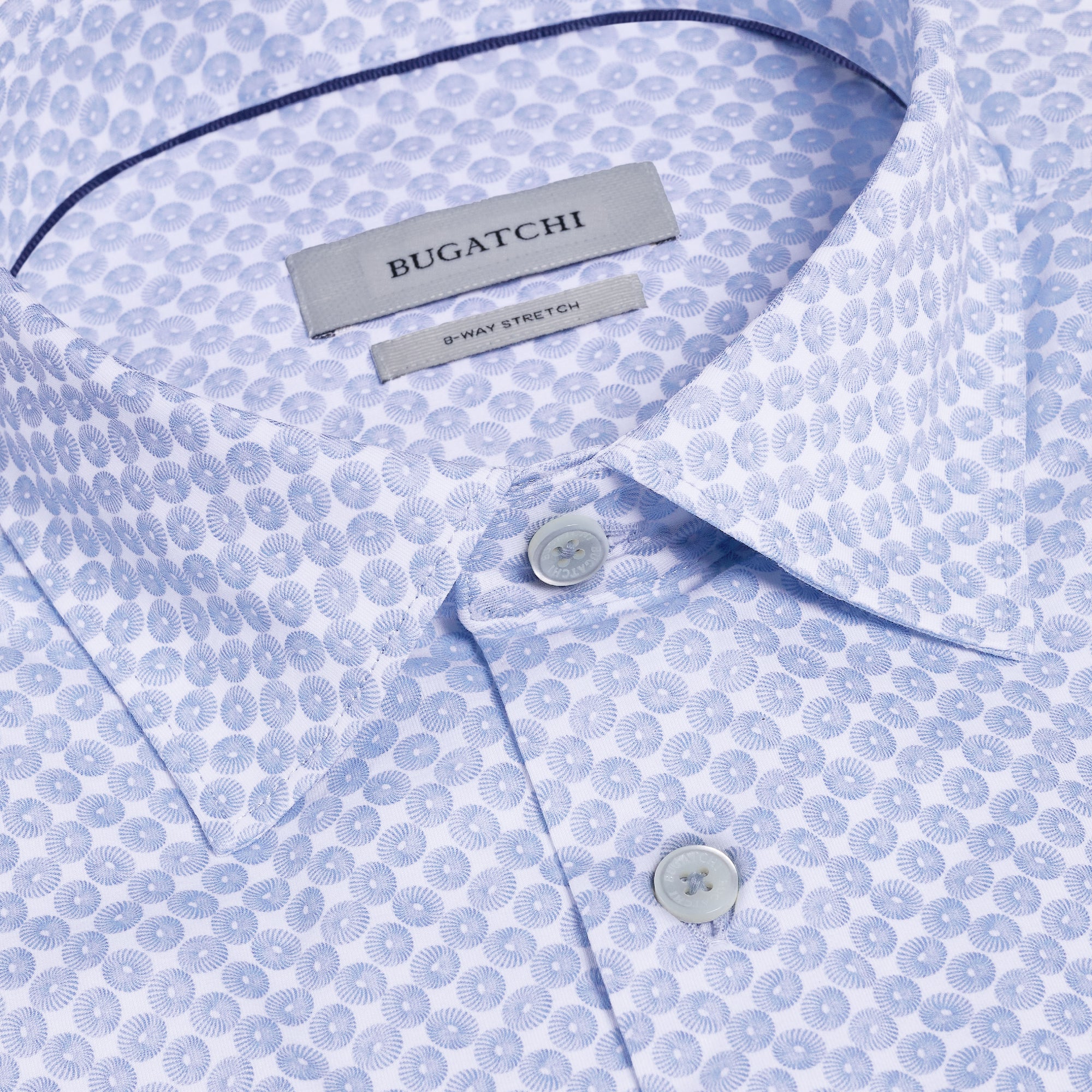 James OoohCotton Geometric Spiral Shirt