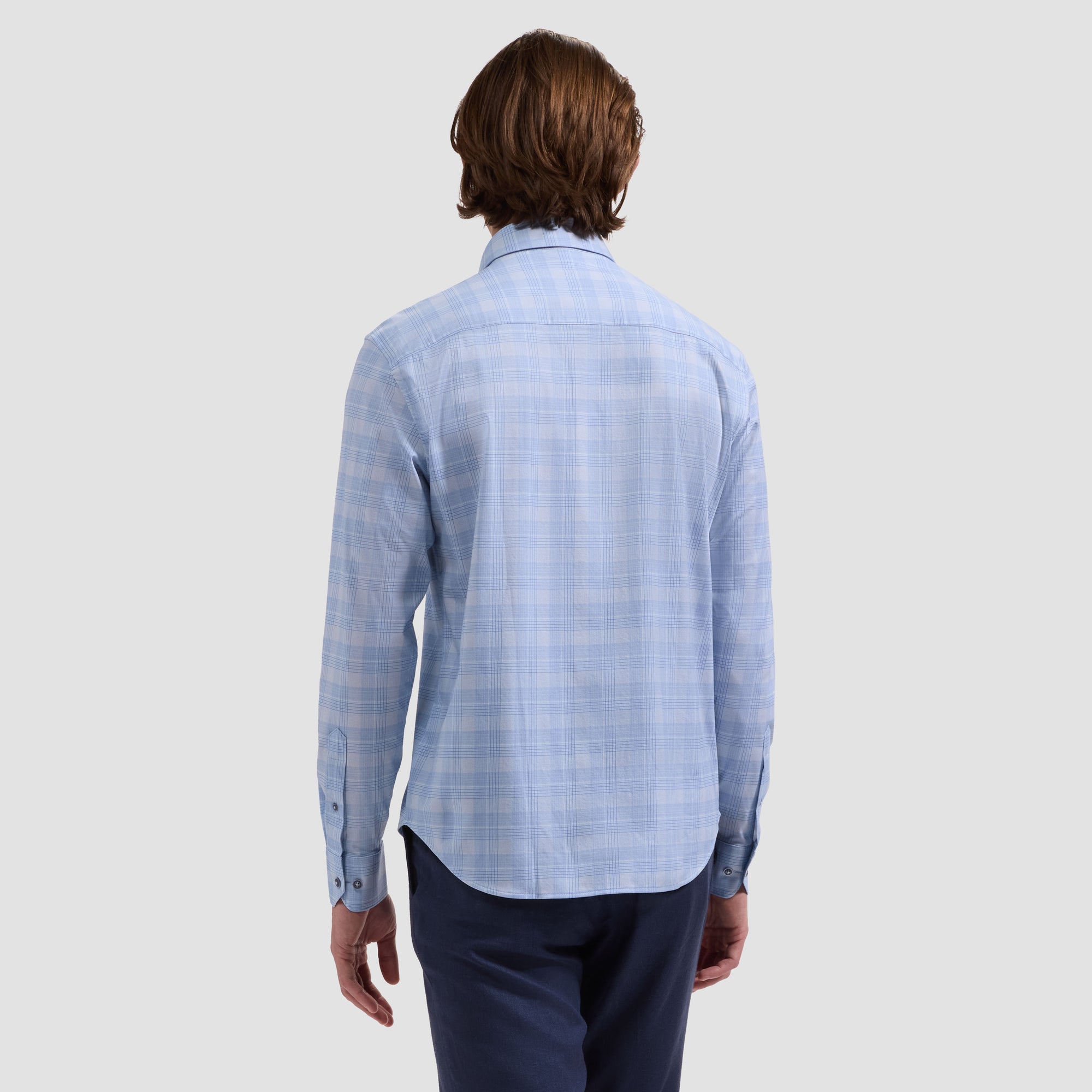 James OoohCotton Graph Plaid Shirt