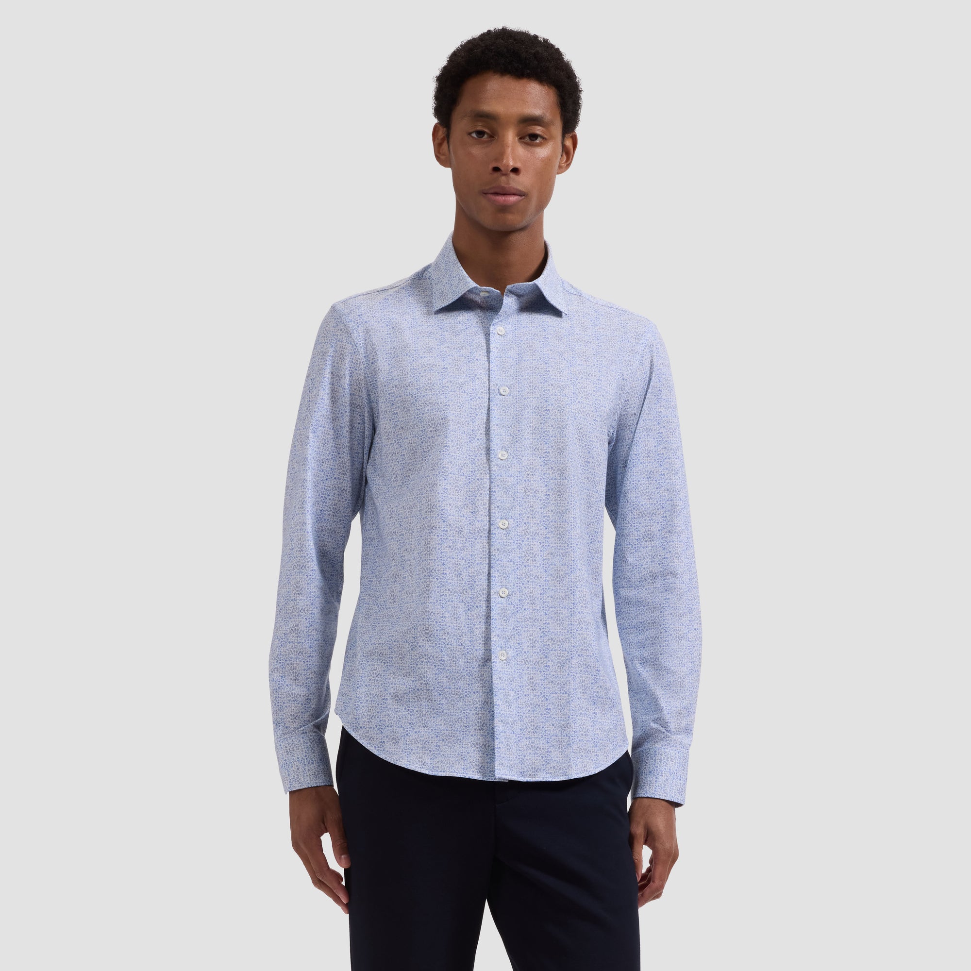 James OoohCotton Mini Abstract Shirt
