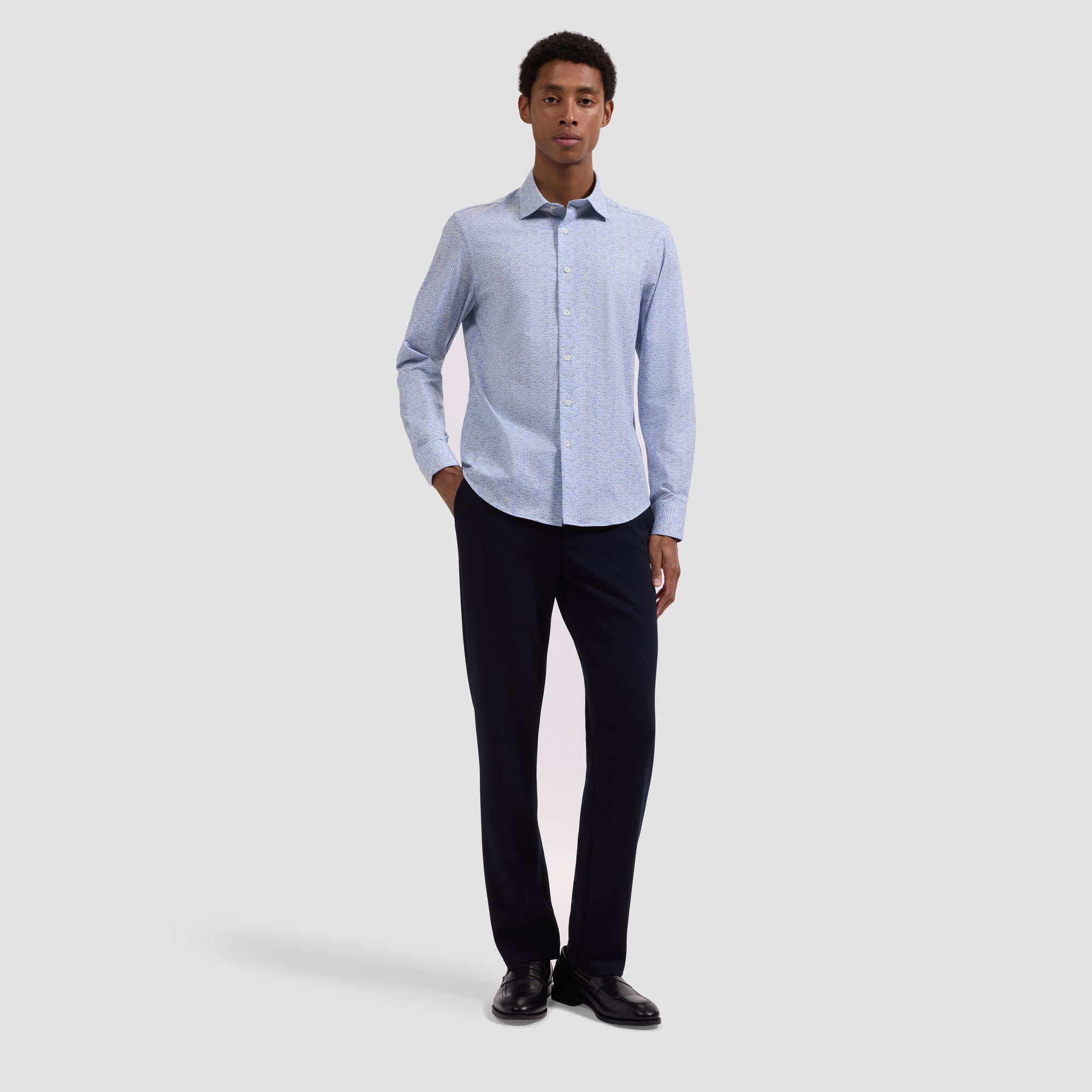 James OoohCotton Mini Abstract Shirt