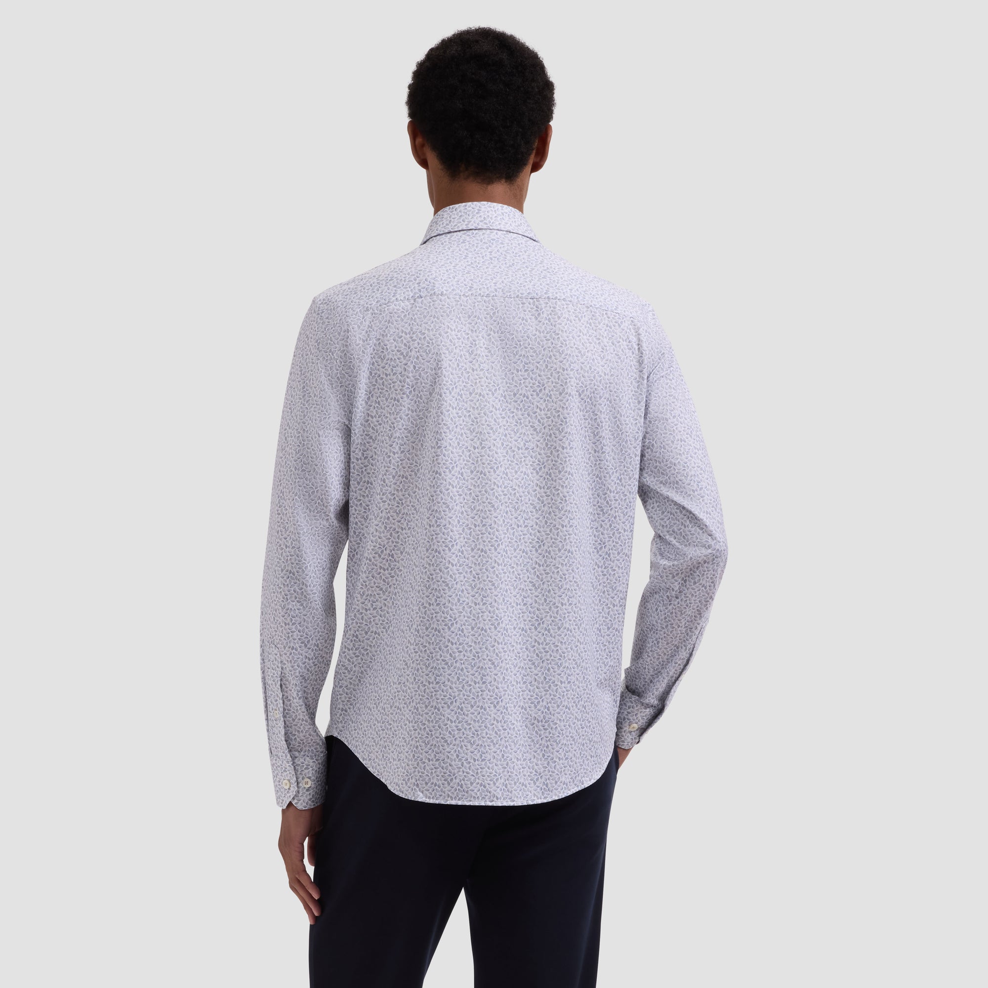 James OoohCotton Leaf Print Shirt