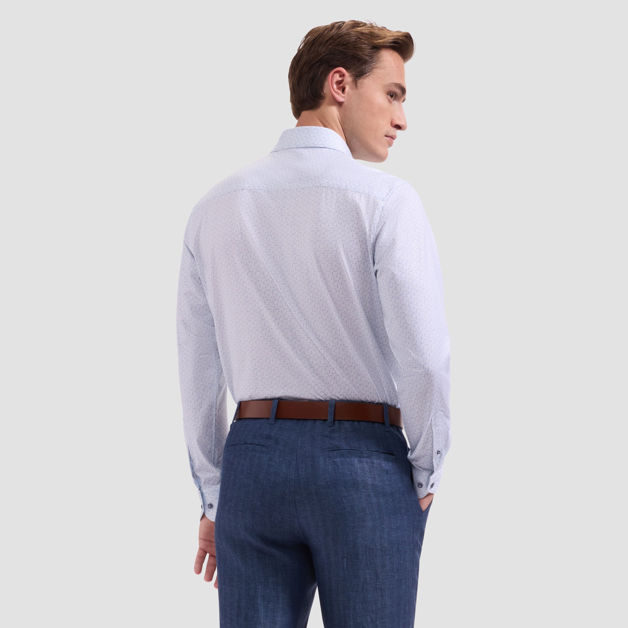 James OoohCotton Geometric Shirt