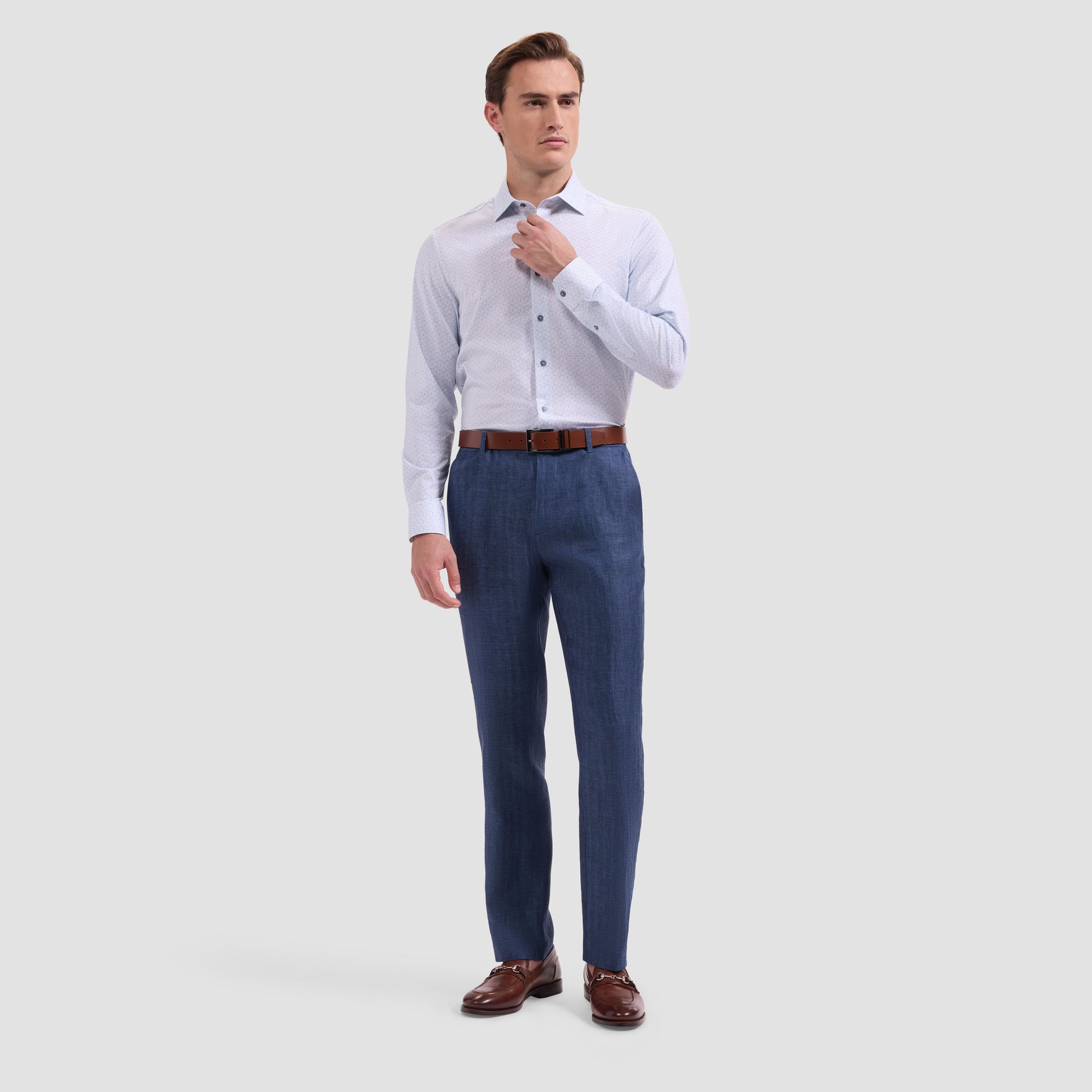 James OoohCotton Geometric Shirt