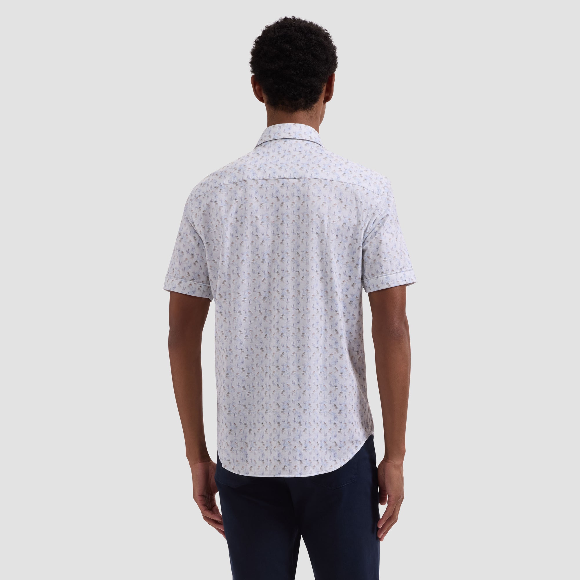 Miles OoohCotton Sailboat Short-Sleeve Shirt
