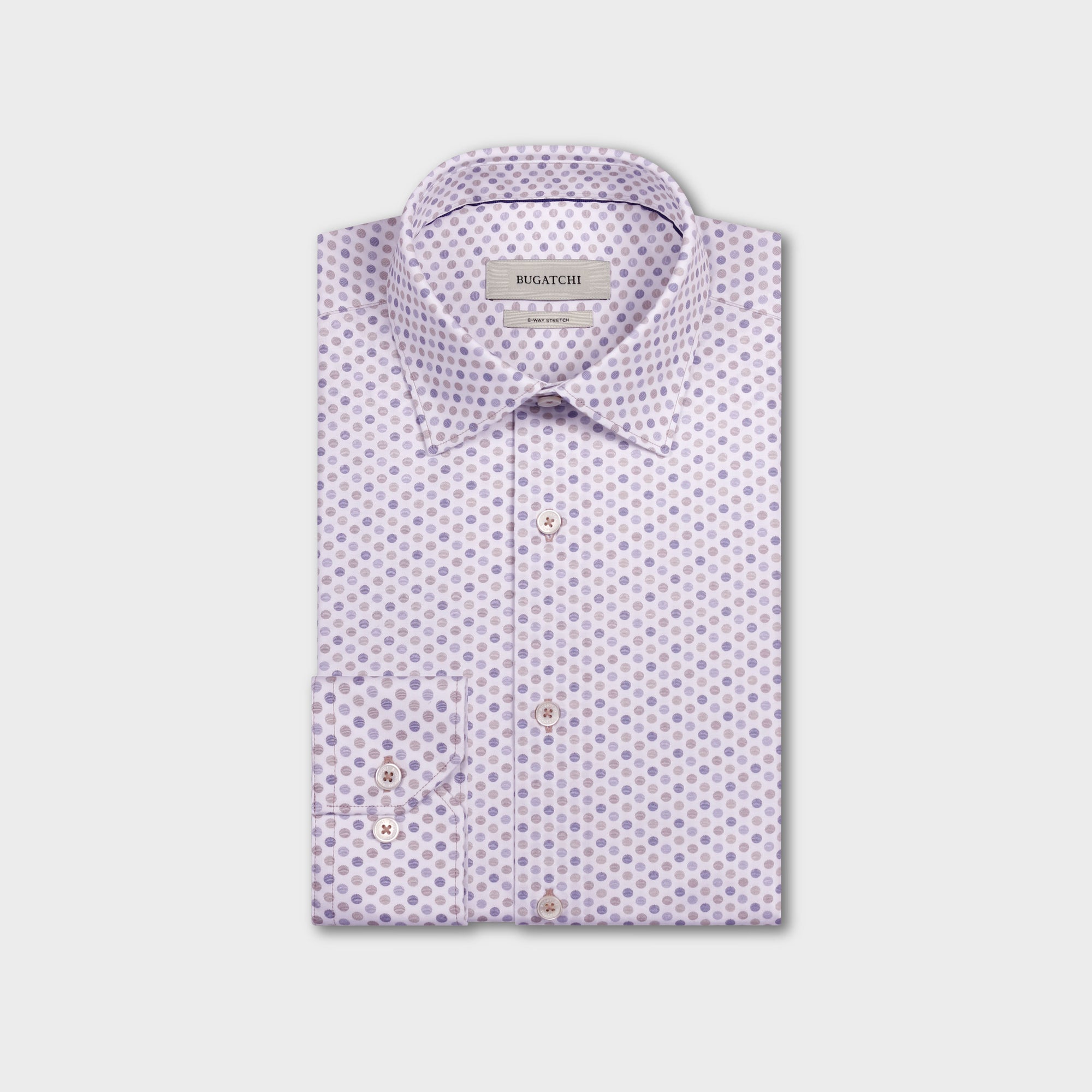 James OoohCotton Striped Dot Shirt