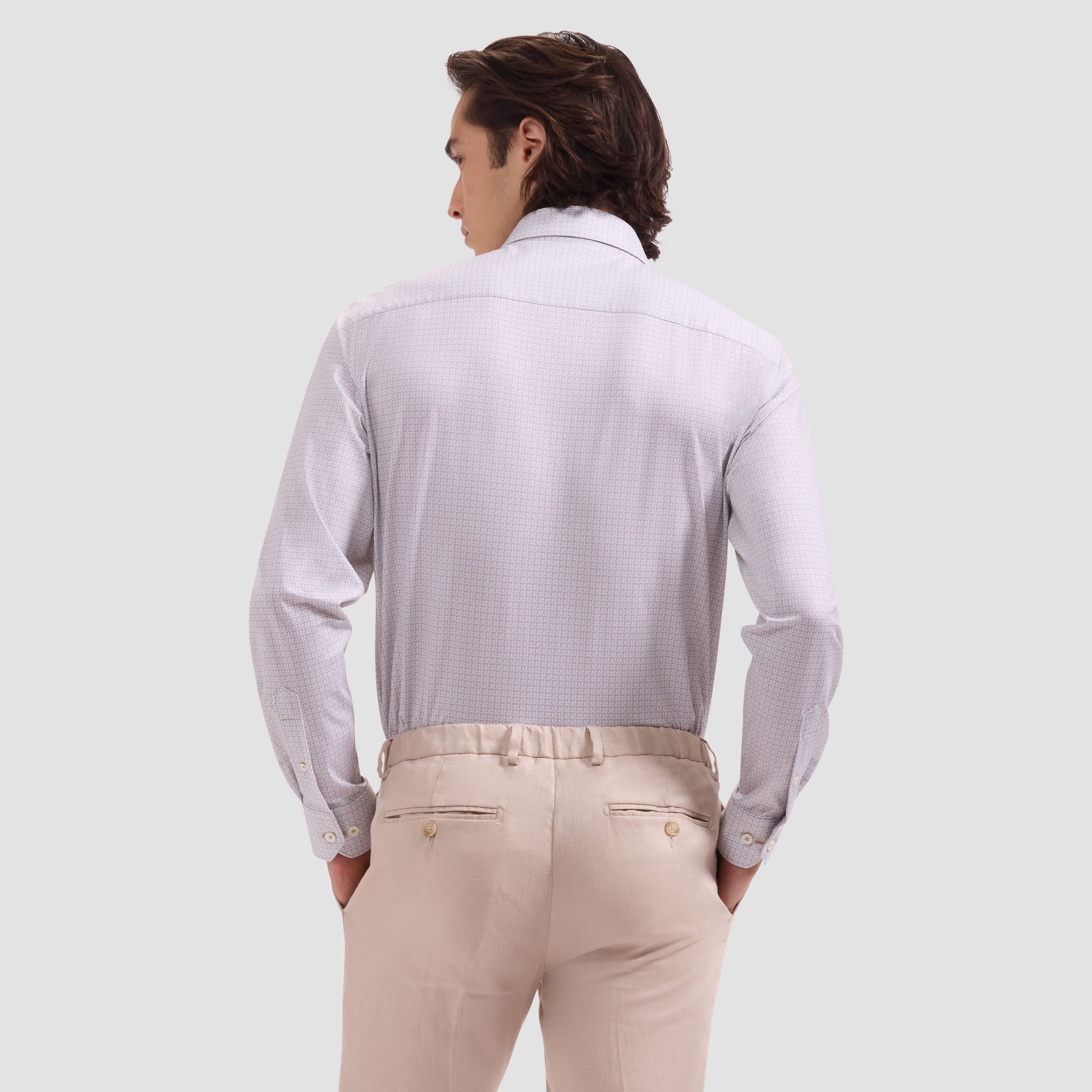 James OoohCotton Geometric Shirt