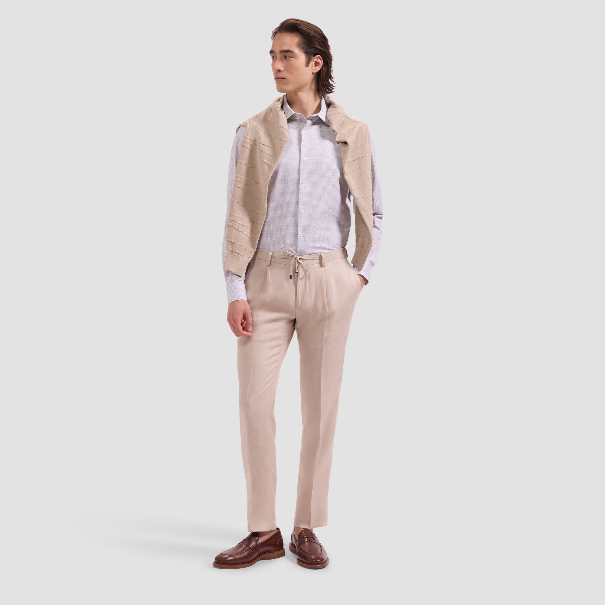 James OoohCotton Geometric Shirt