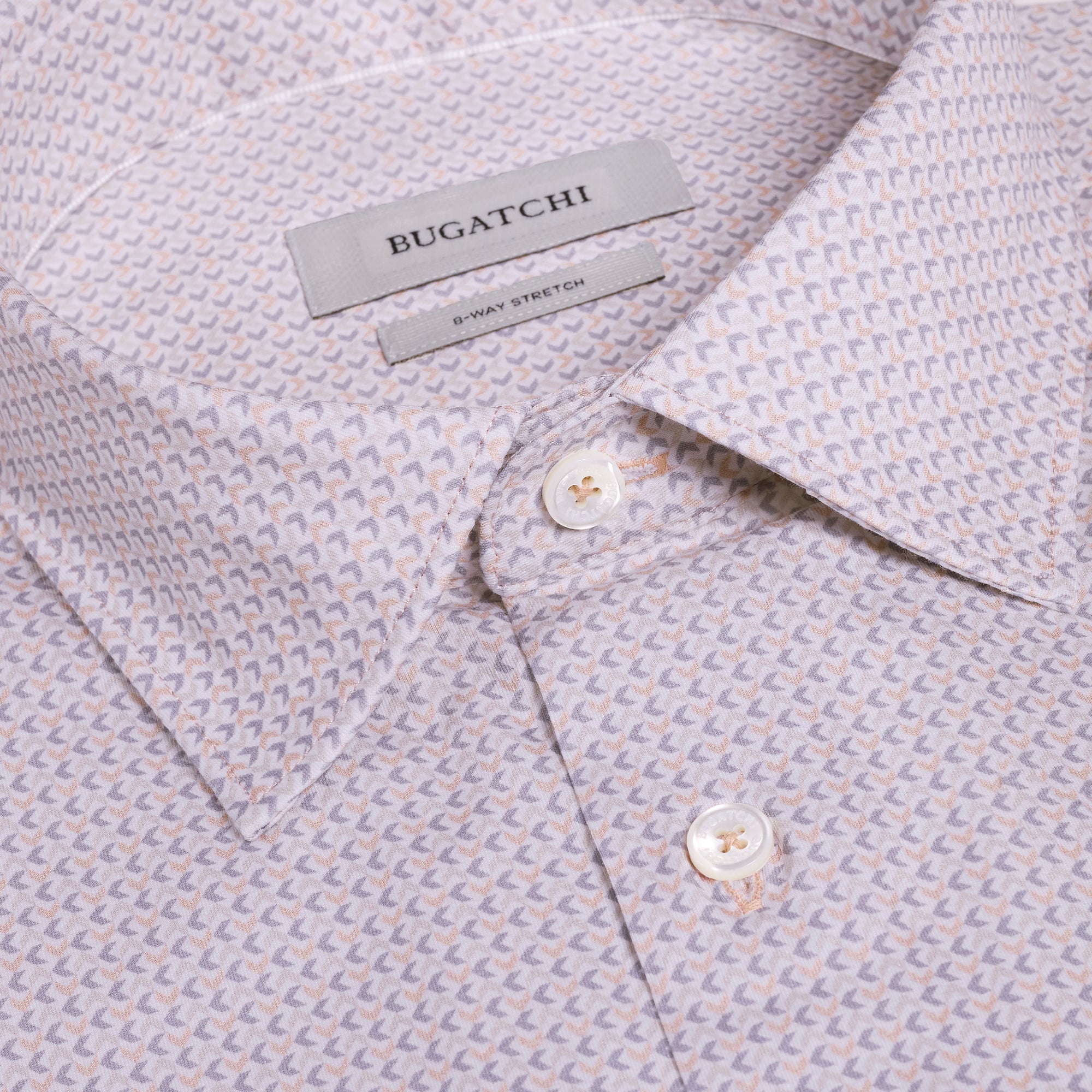 James OoohCotton Geometric Shirt