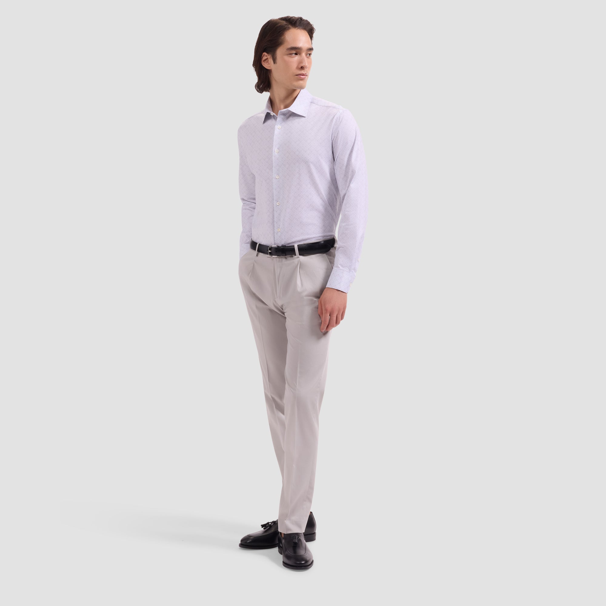 James OoohCotton Geometric Shirt