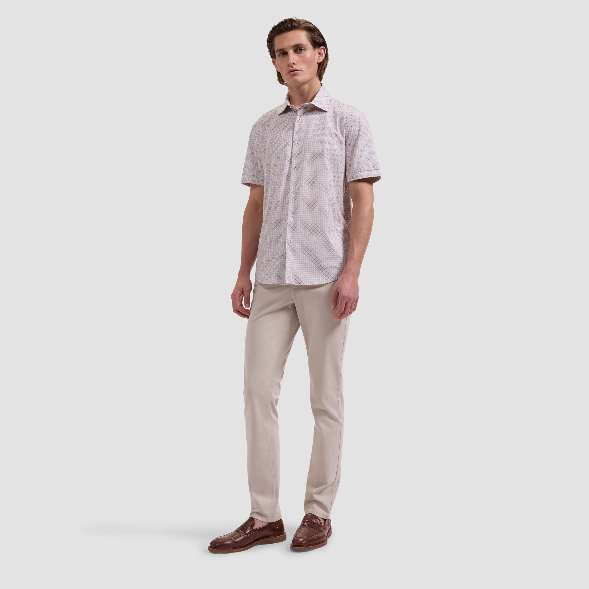 Miles OoohCotton Mosaic Short-Sleeve Shirt
