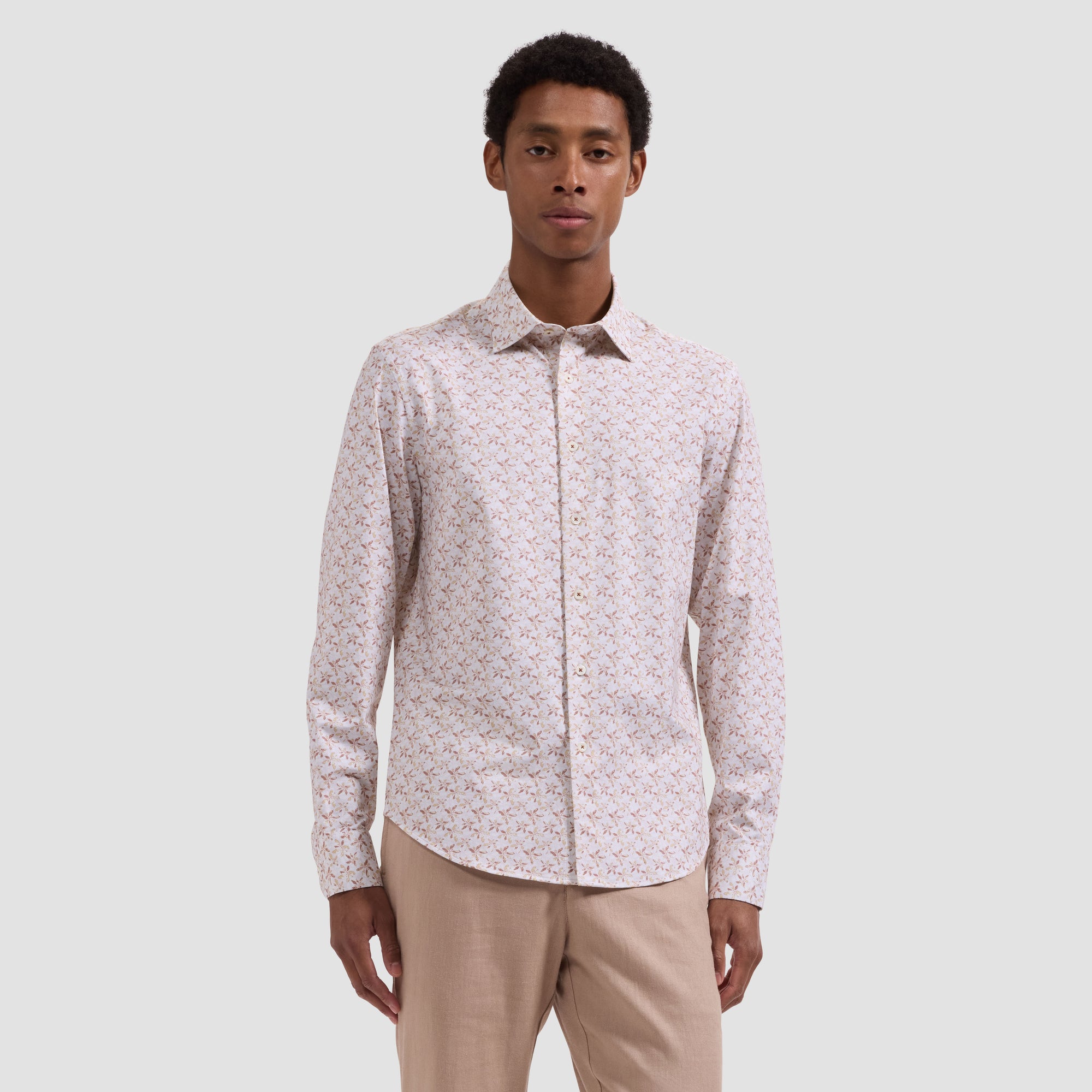 James OoohCotton Floral Shirt