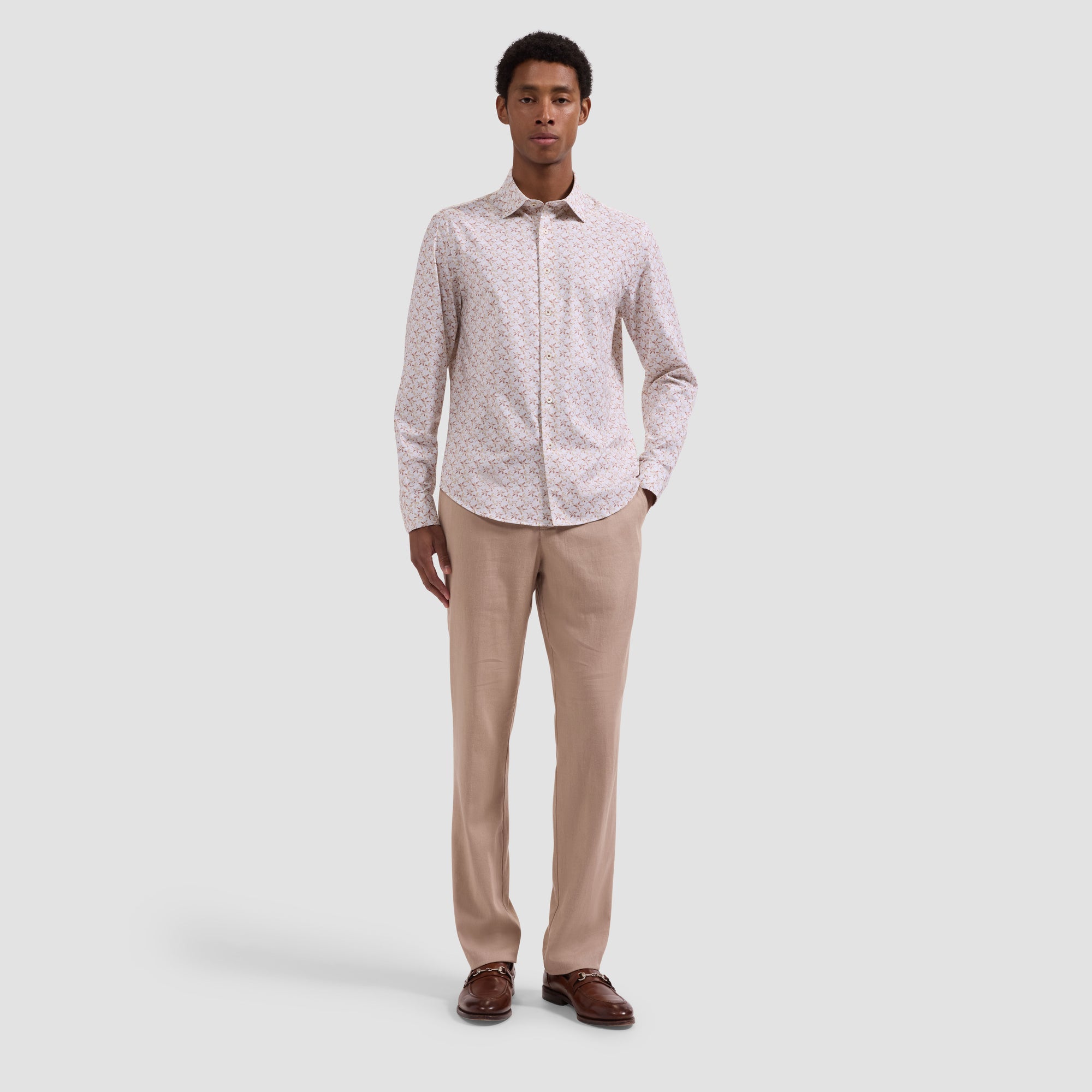 James OoohCotton Floral Shirt