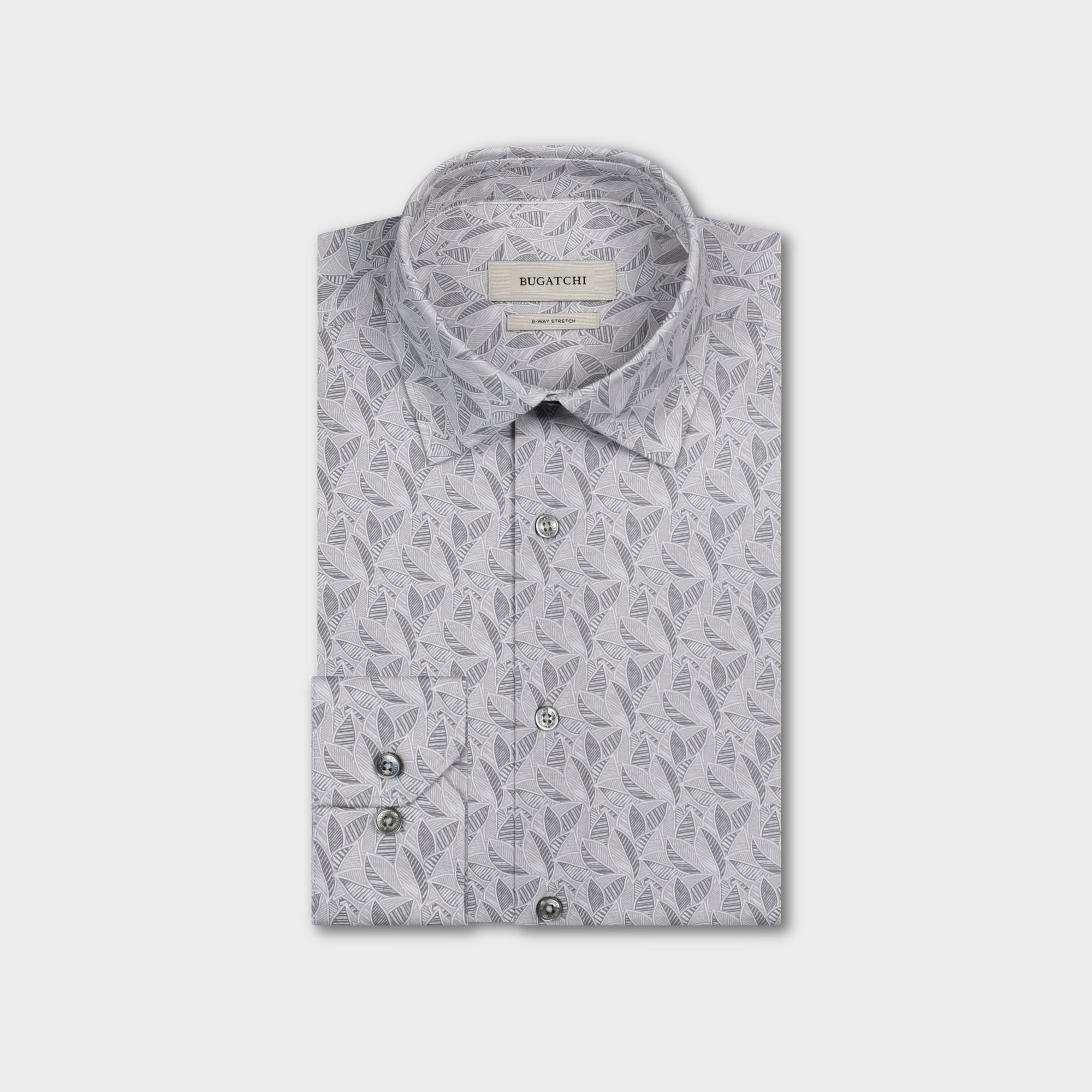 James OoohCotton Leaf Print Shirt