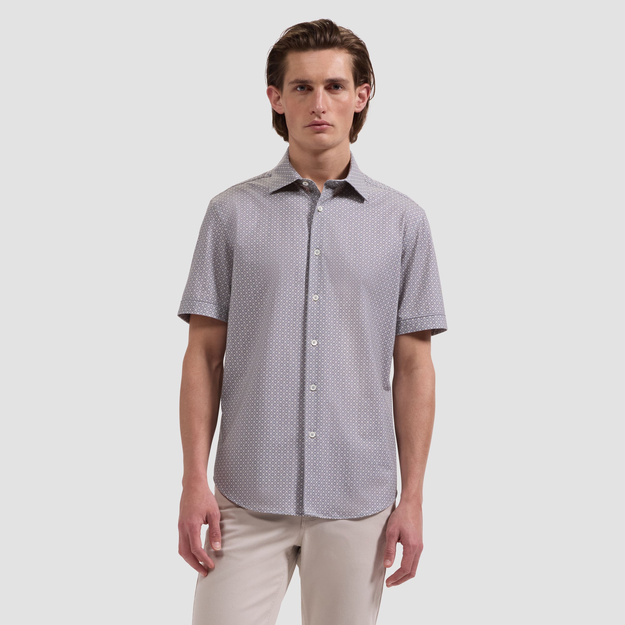 Miles OoohCotton Mosaic Short-Sleeve Shirt