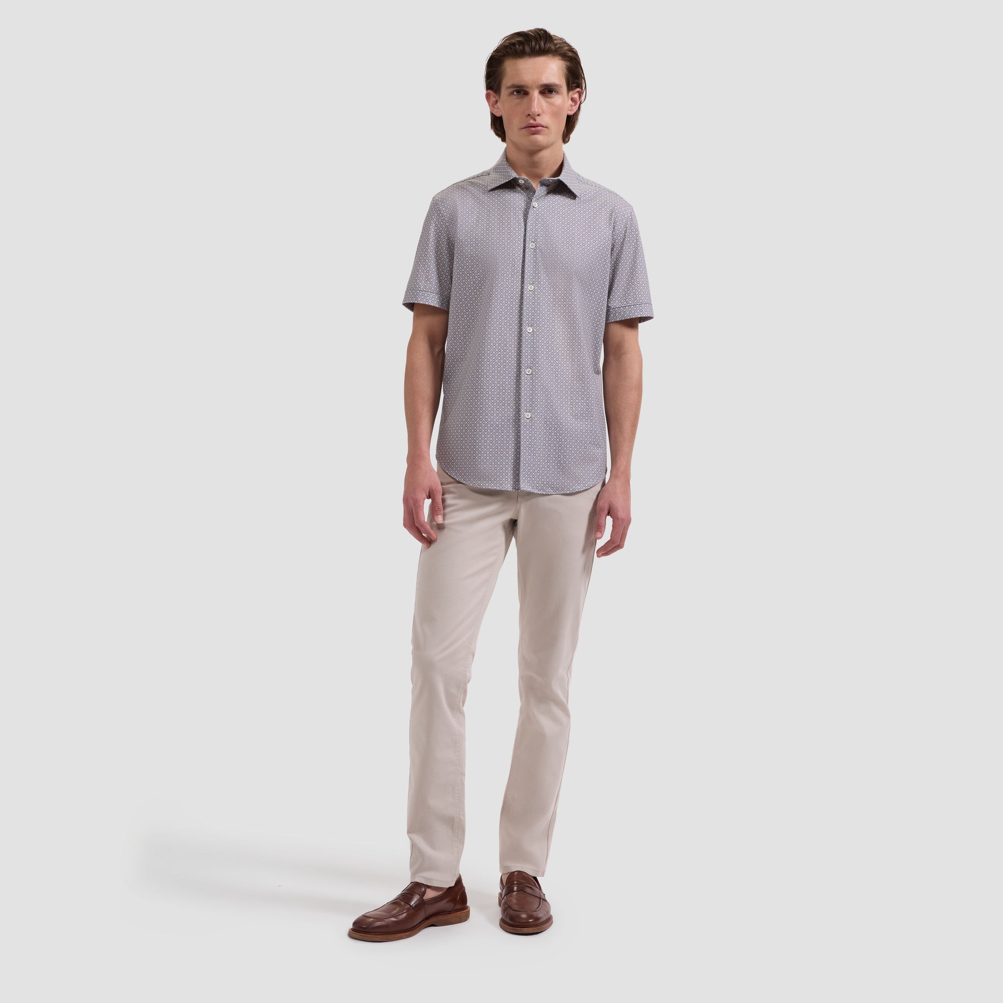 Miles OoohCotton Mosaic Short-Sleeve Shirt