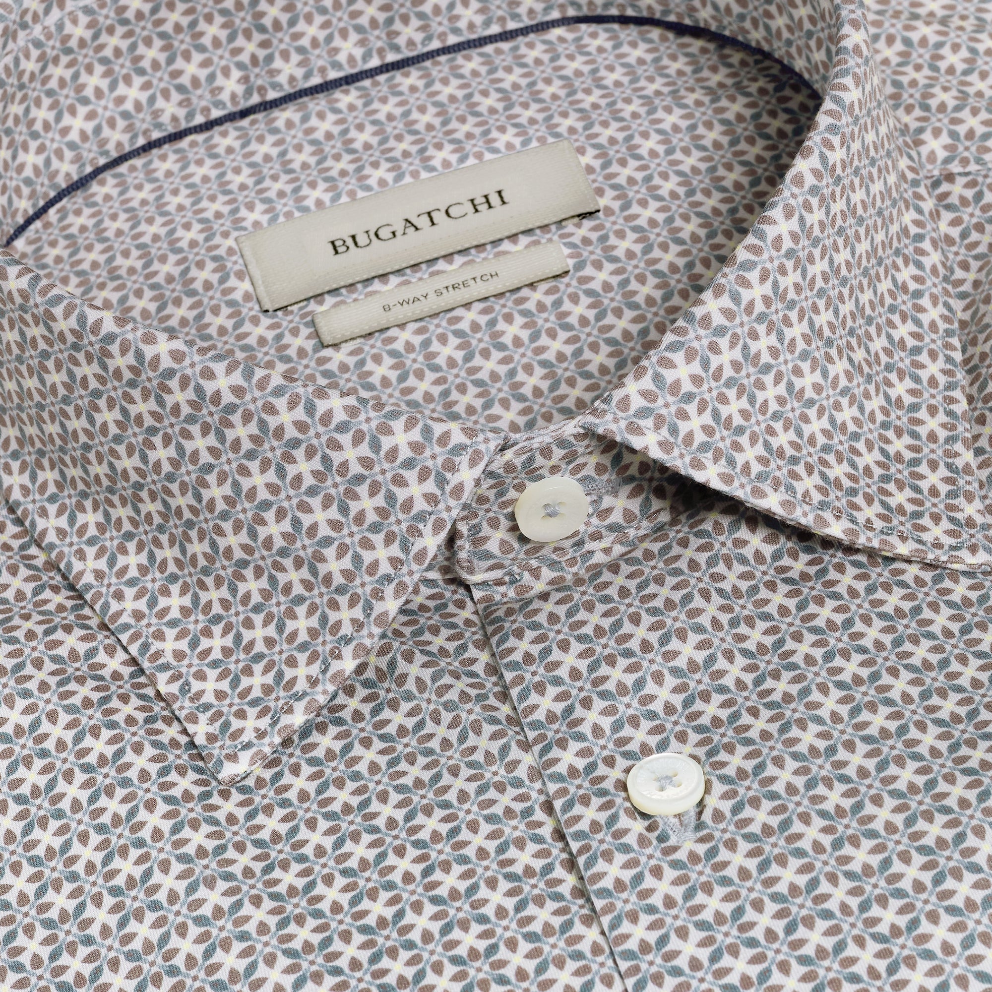 Miles OoohCotton Mosaic Short-Sleeve Shirt