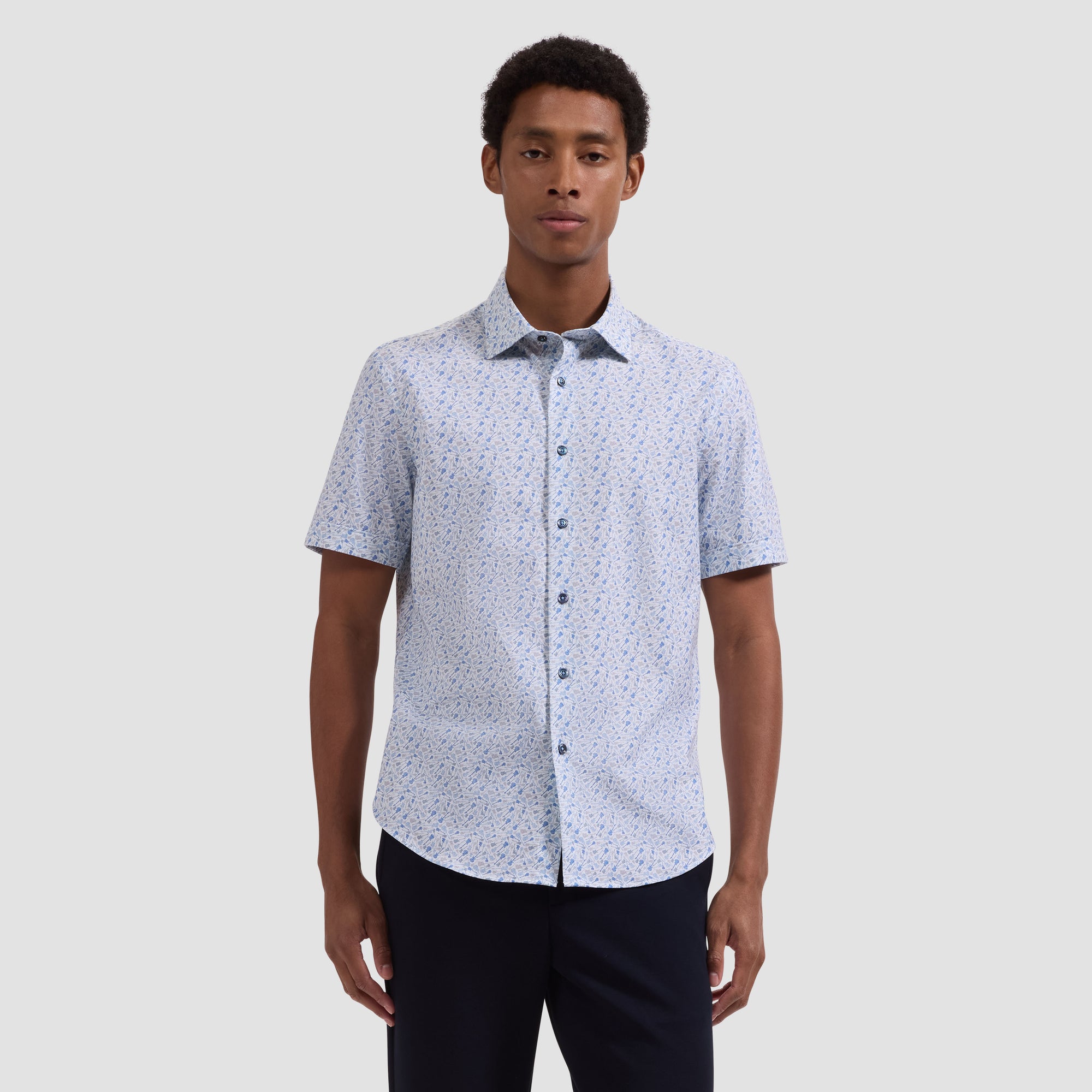 Miles OoohCotton Guitar Short-Sleeve Shirt