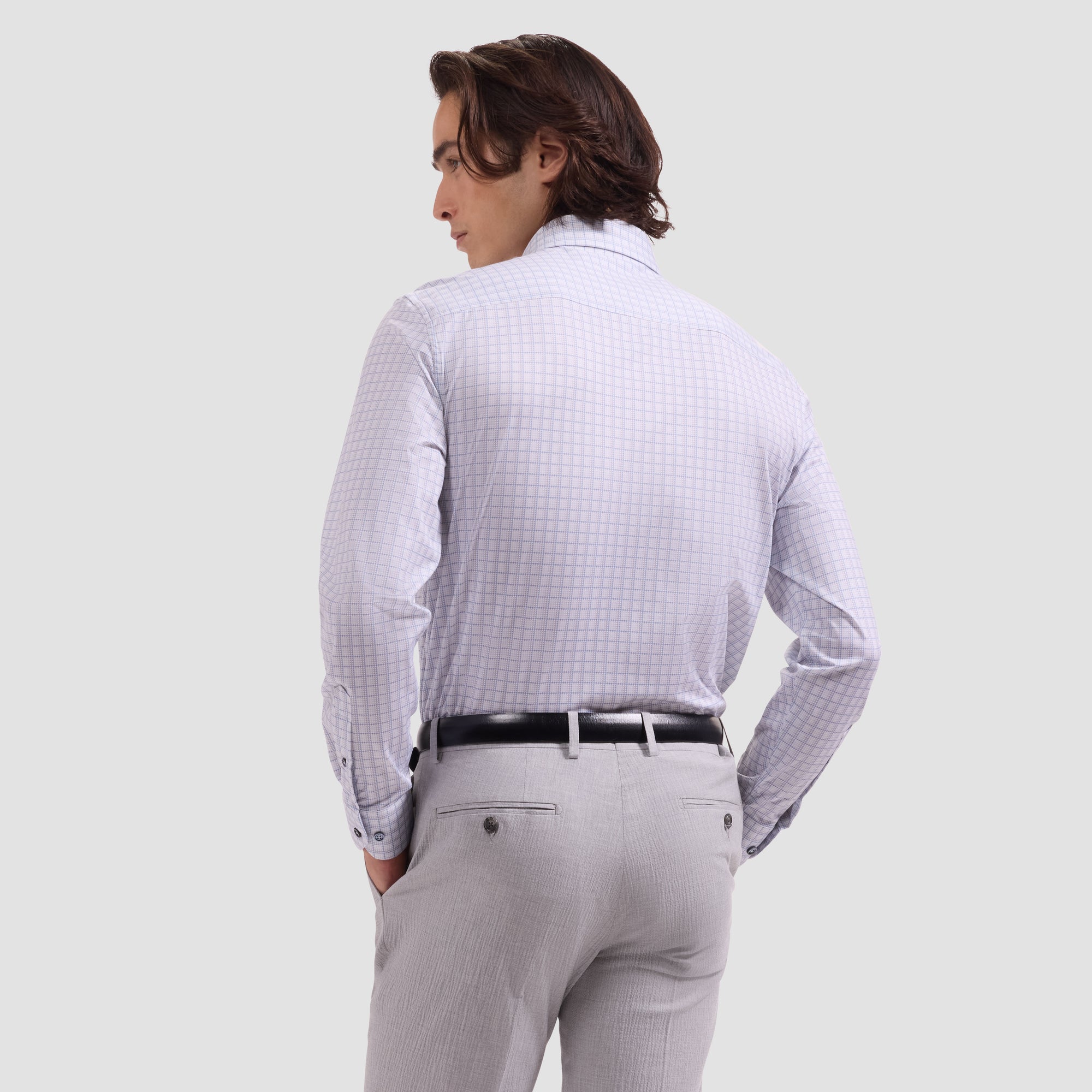 Brent OoohCotton Mini Houndstooth Shirt