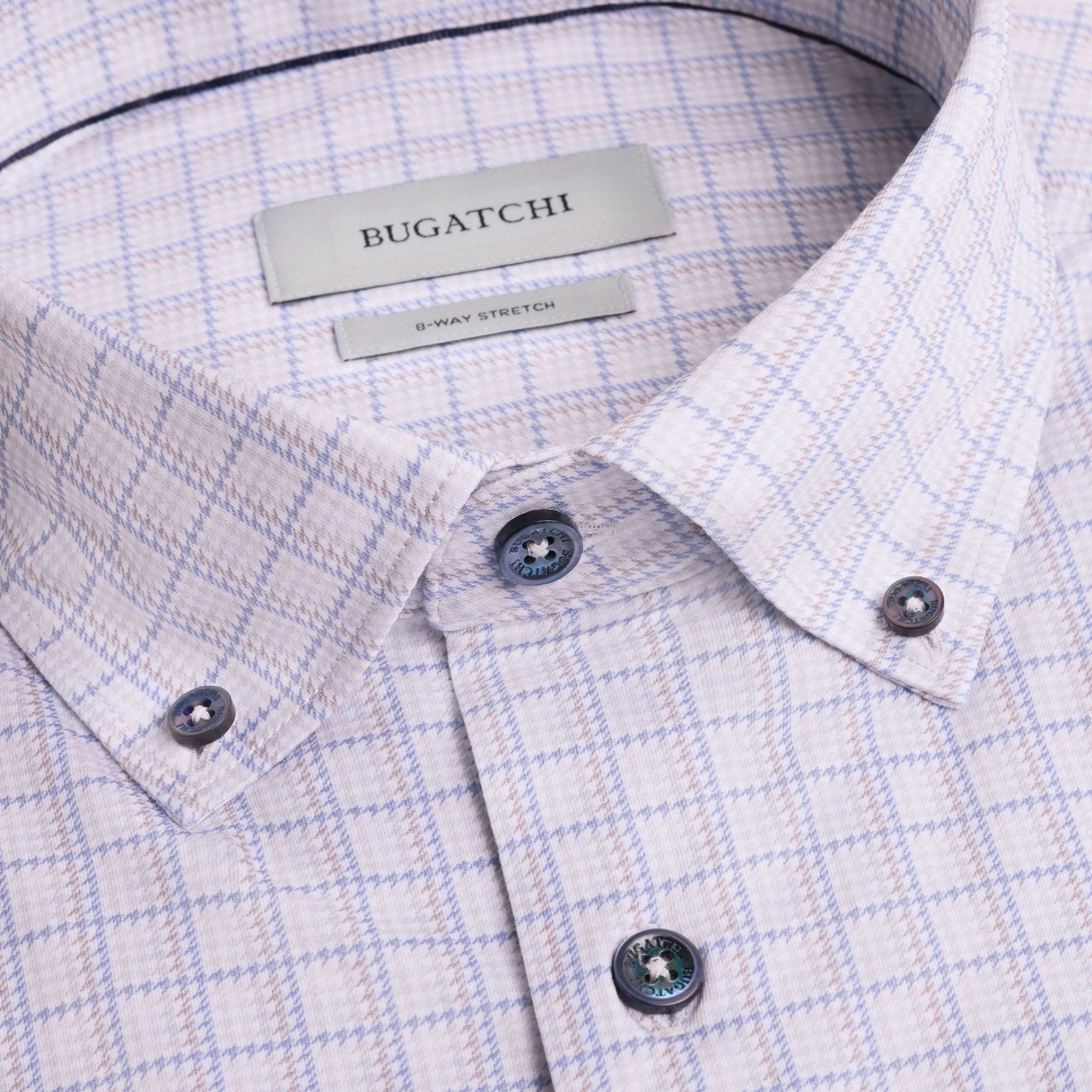 Brent OoohCotton Mini Houndstooth Shirt